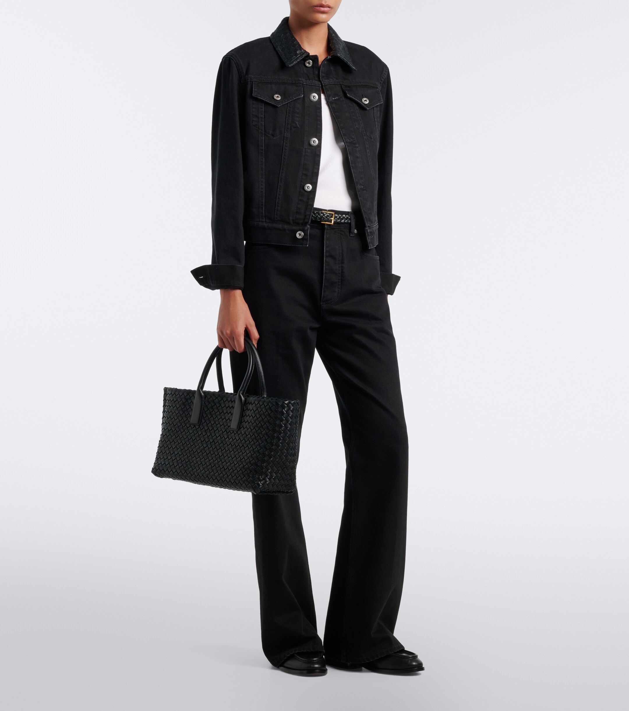 Bottega Veneta Cabat Small leather tote bag