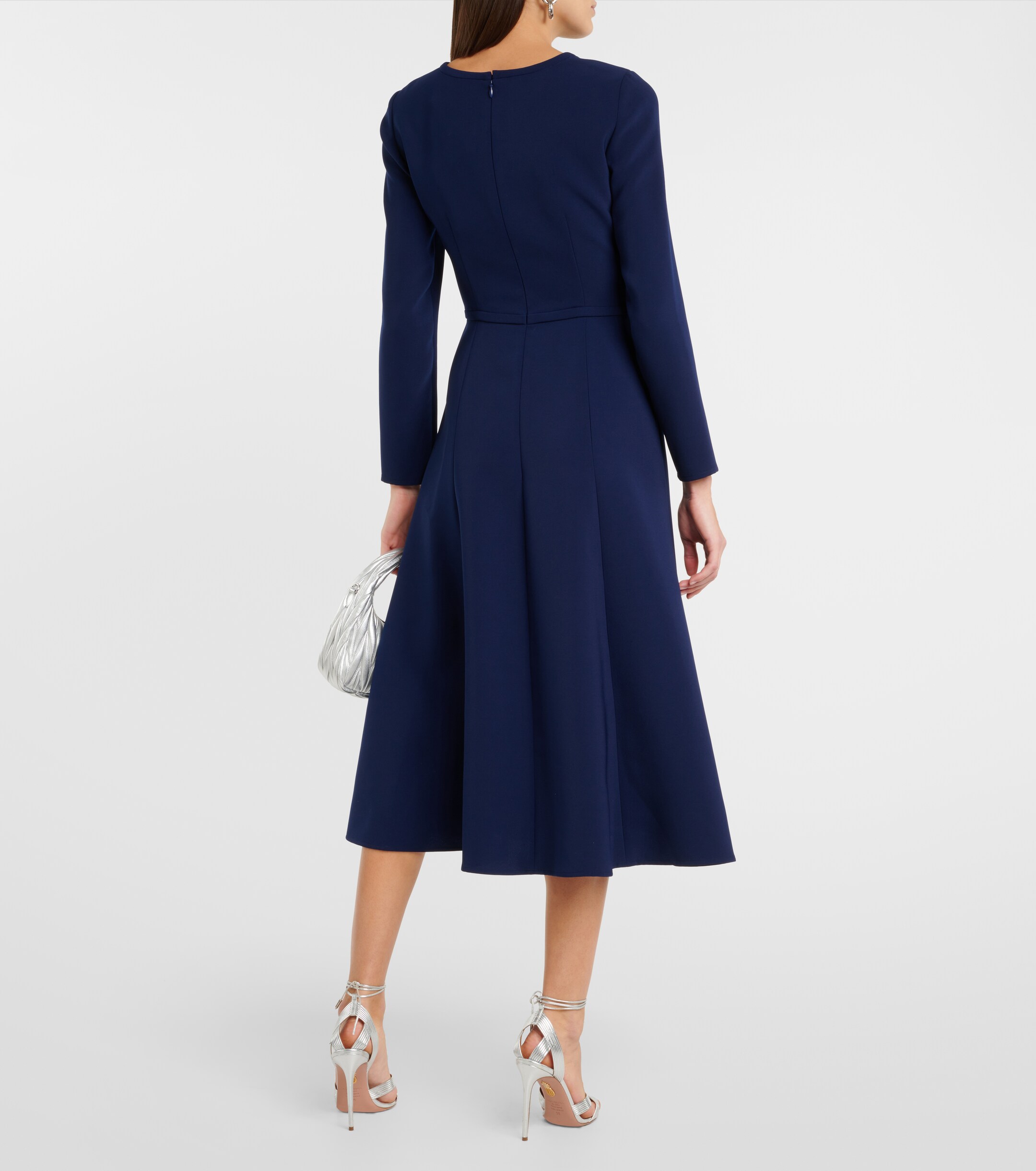 Carolina Herrera Bow-detail midi dress thumbnail