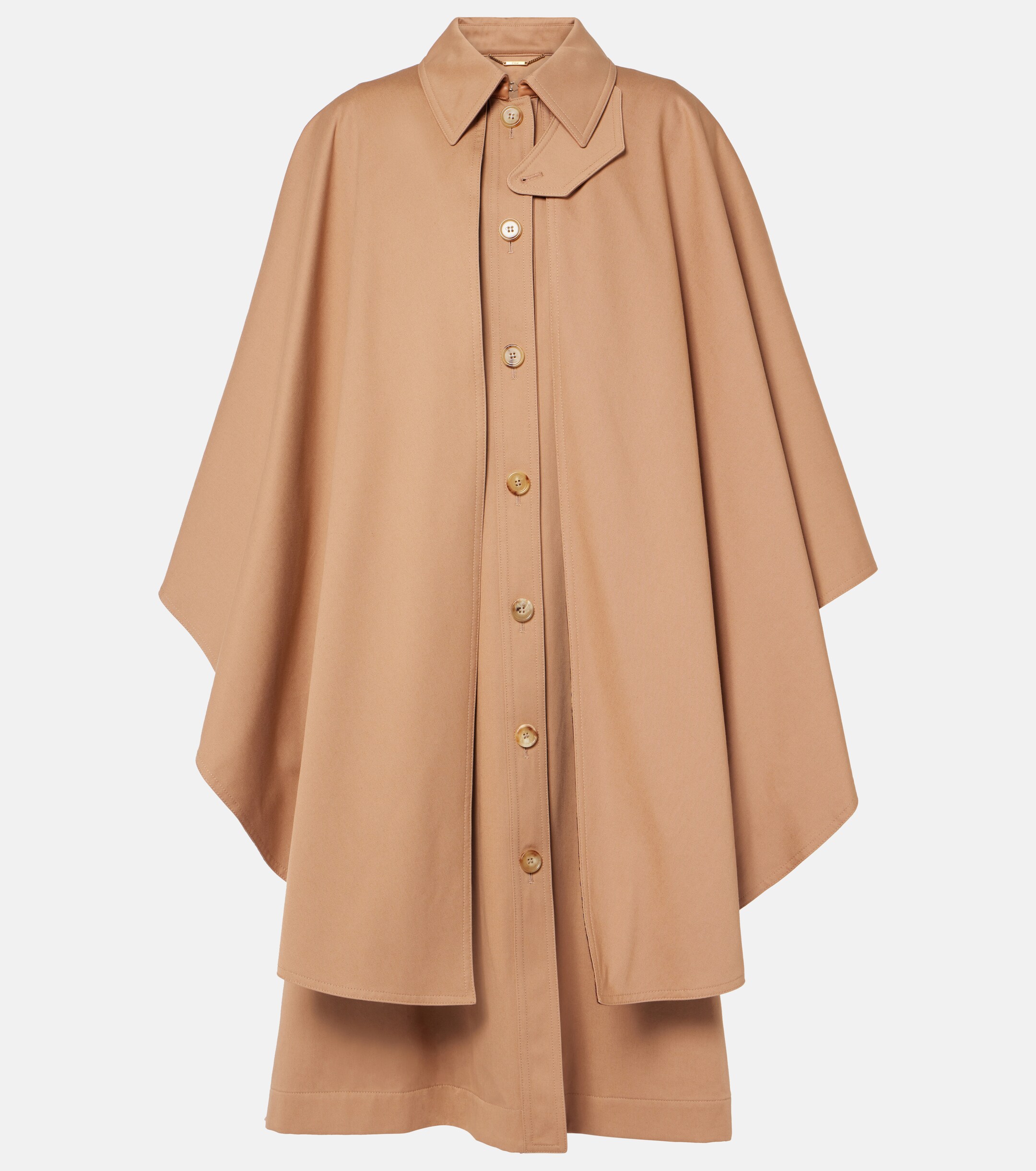 Chloé Cotton gabardine cape