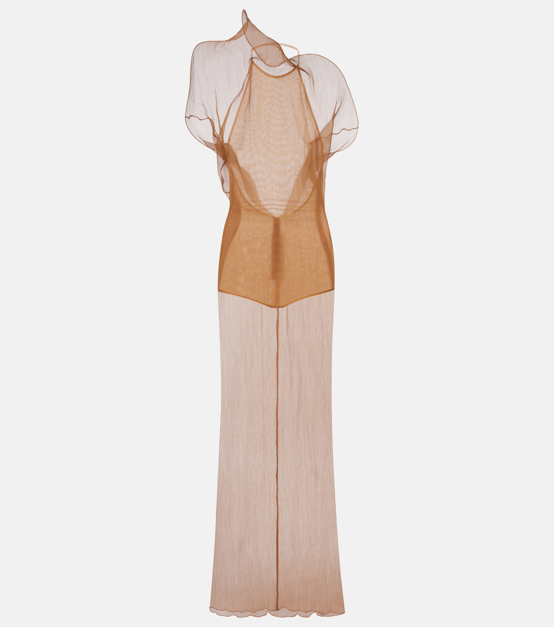 Magda Butrym Sheer silk organza gown thumbnail