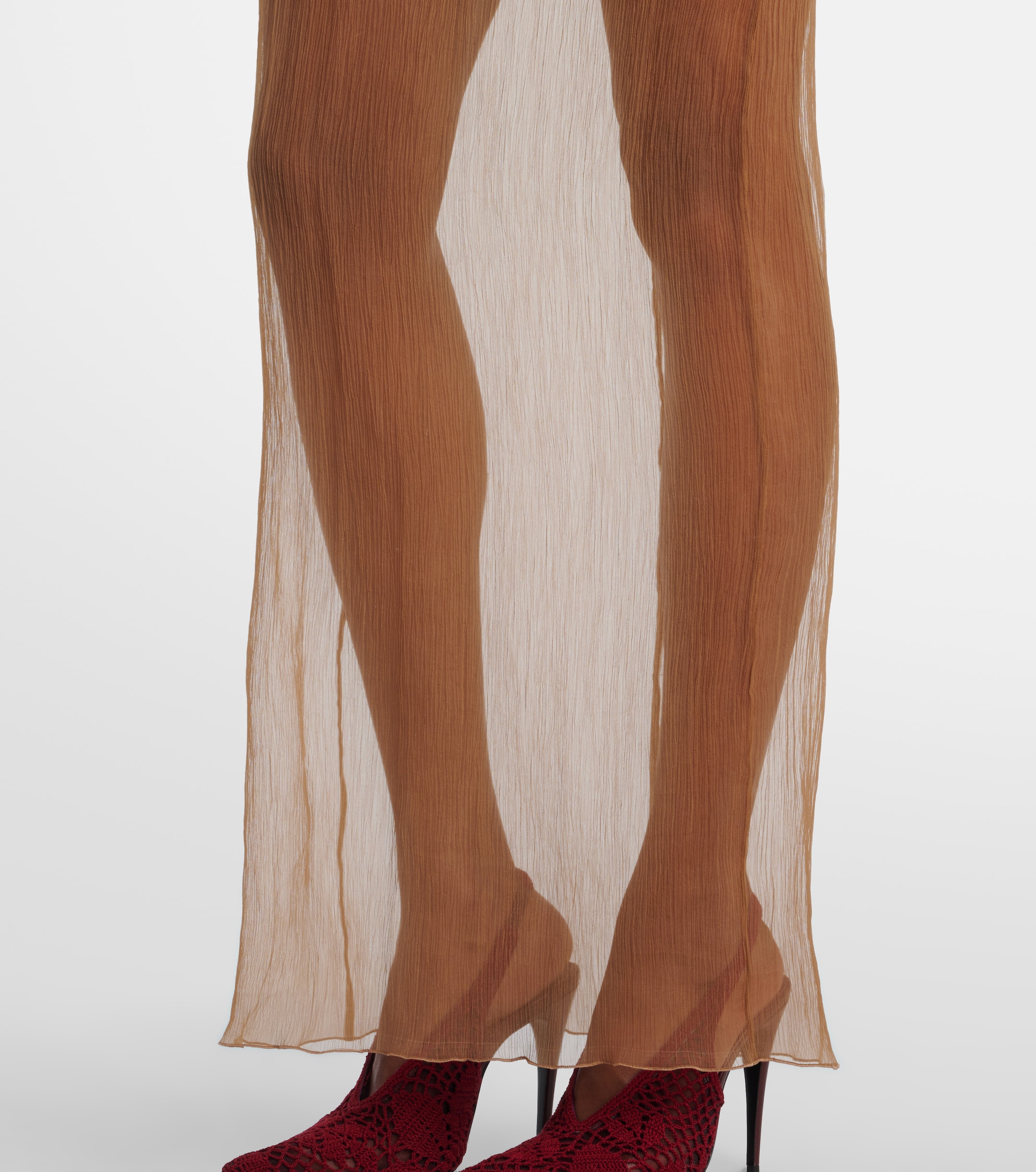 Magda Butrym Sheer silk organza gown thumbnail
