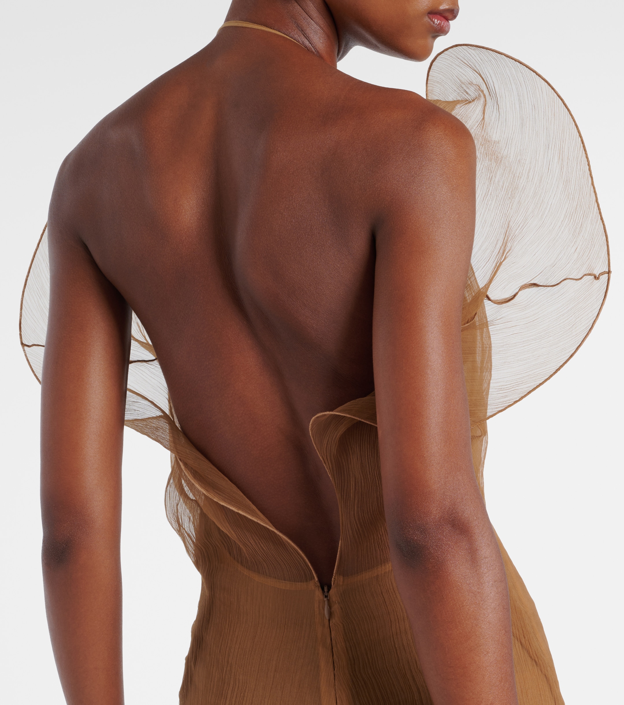 Magda Butrym Sheer silk organza gown thumbnail