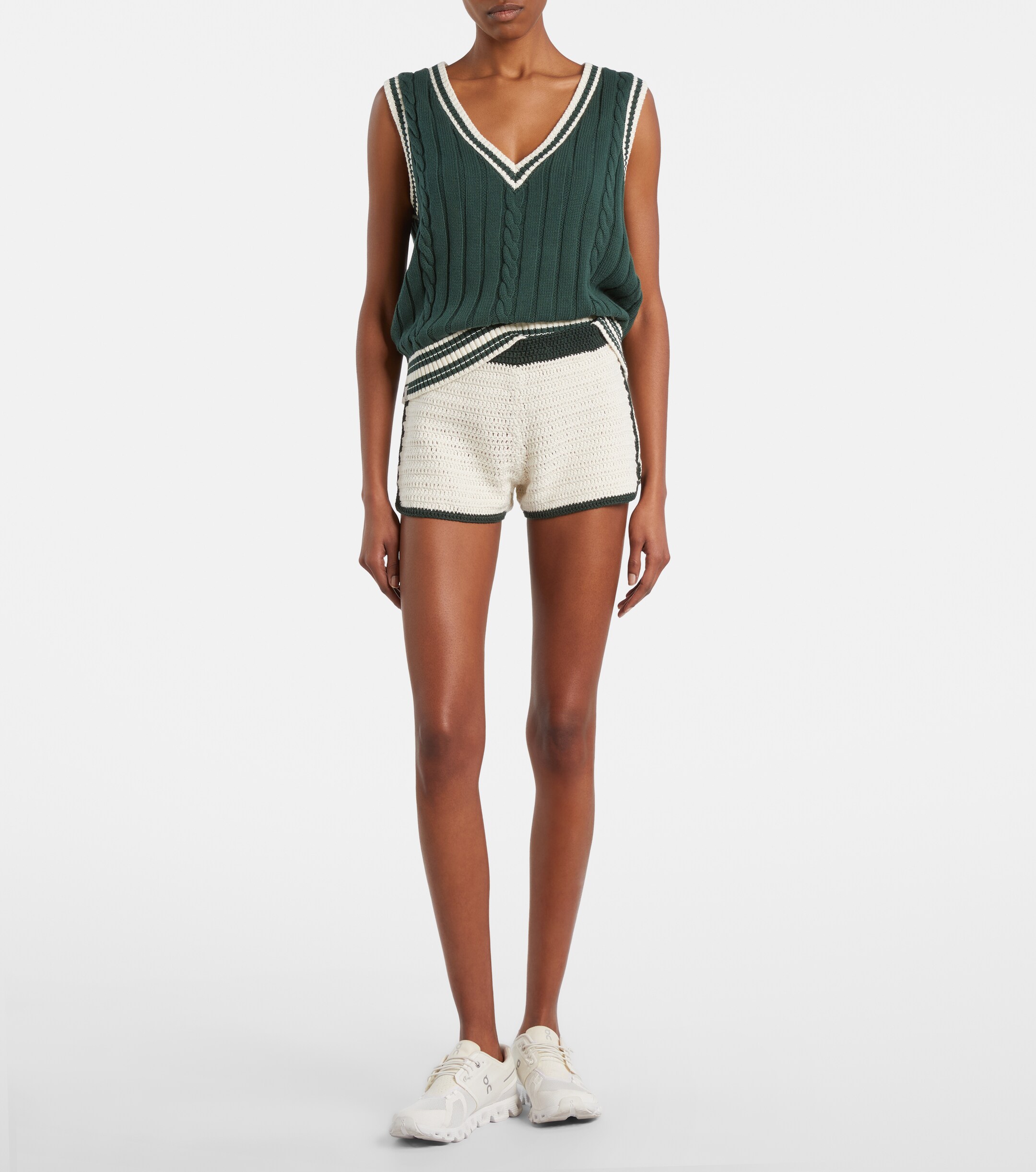 The Upside The Upside Santa Fe Julia cotton sweater vest