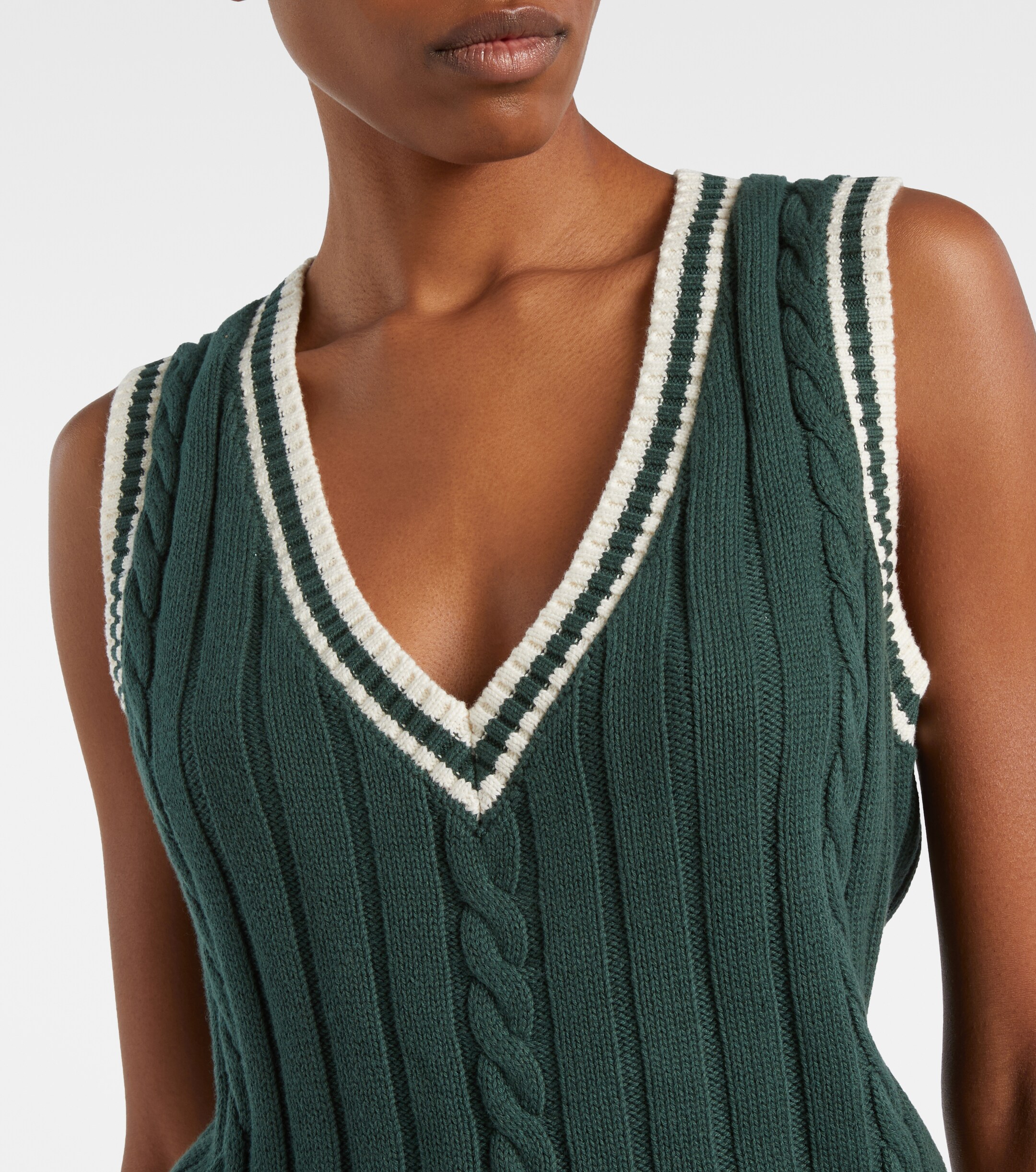 The Upside The Upside Santa Fe Julia cotton sweater vest