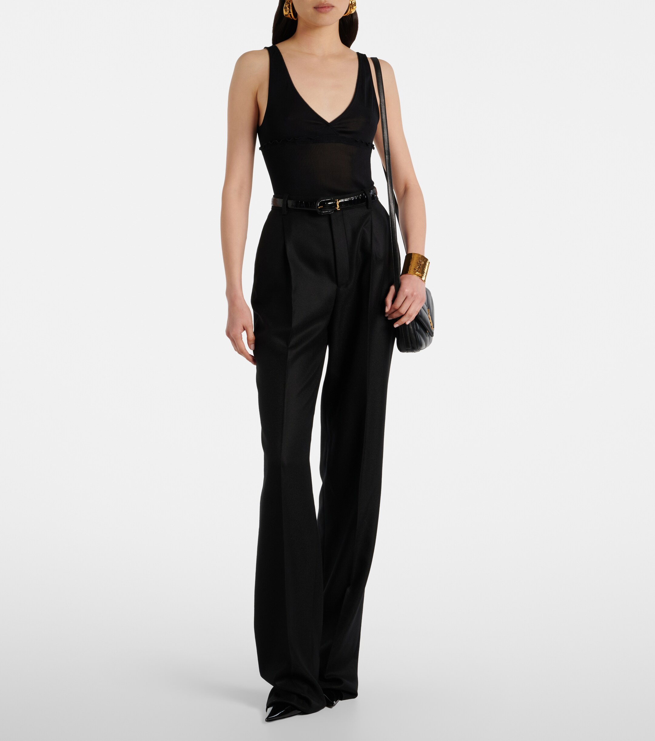Saint Laurent Loulou Toy leather crossbody bag