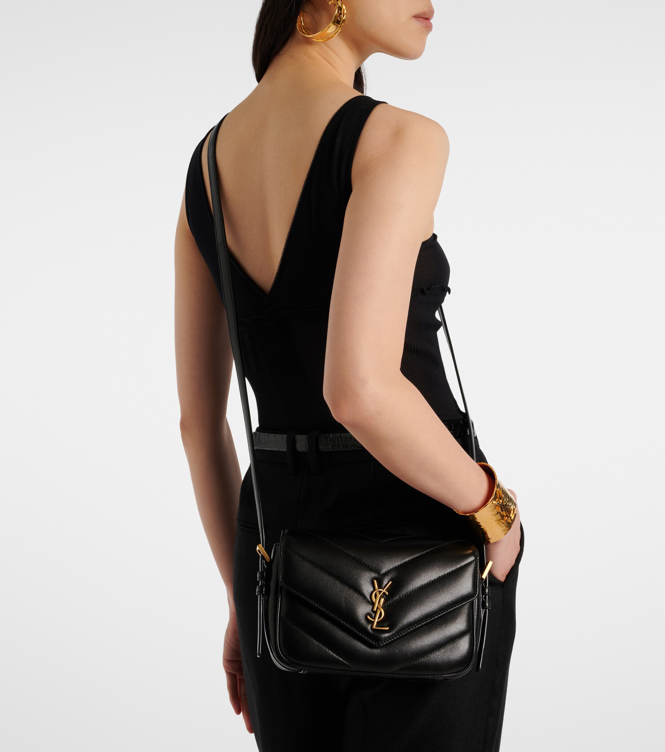 Saint Laurent Loulou Toy leather crossbody bag