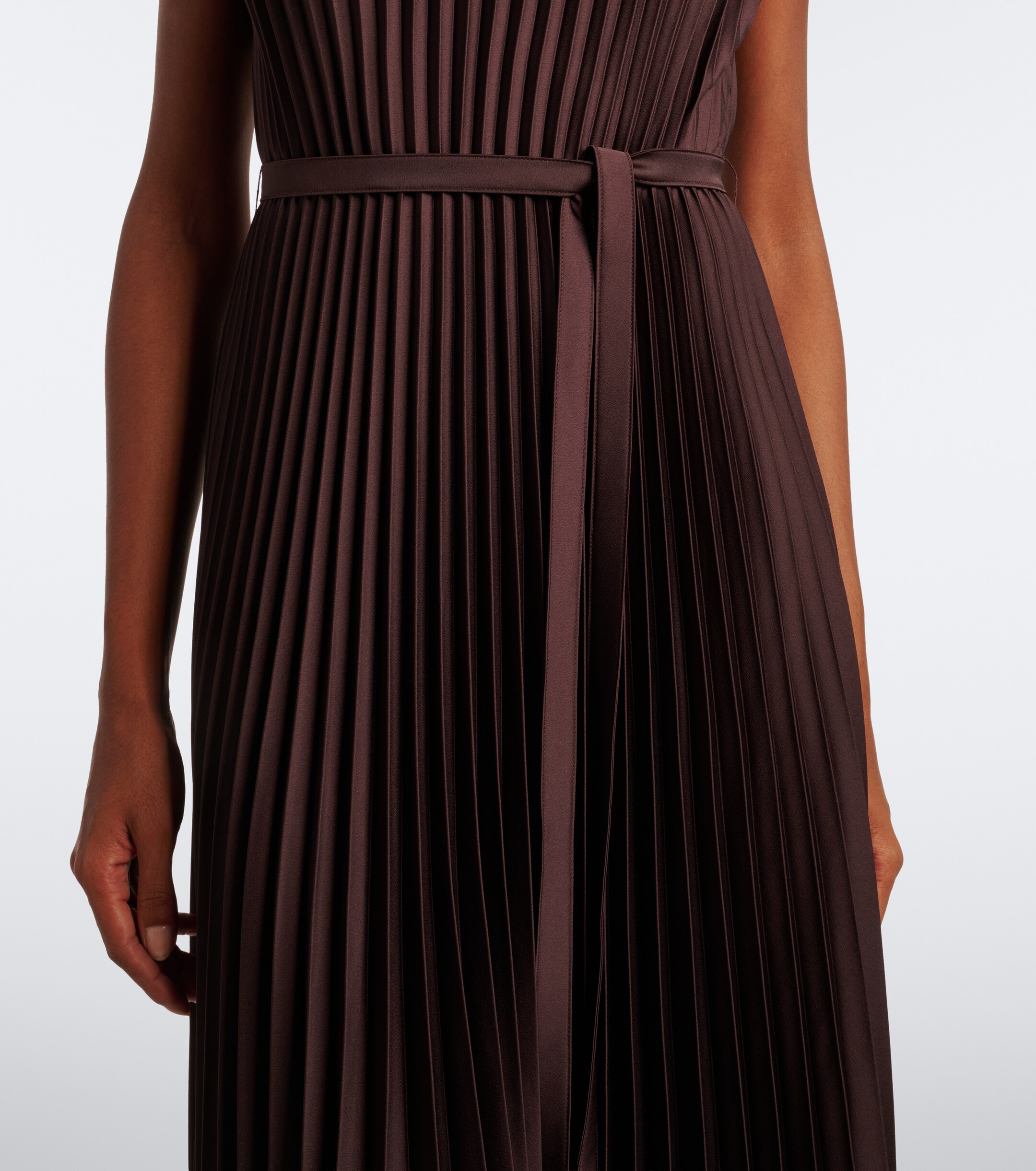 JOSEPH Joseph Volta plissé midi dress