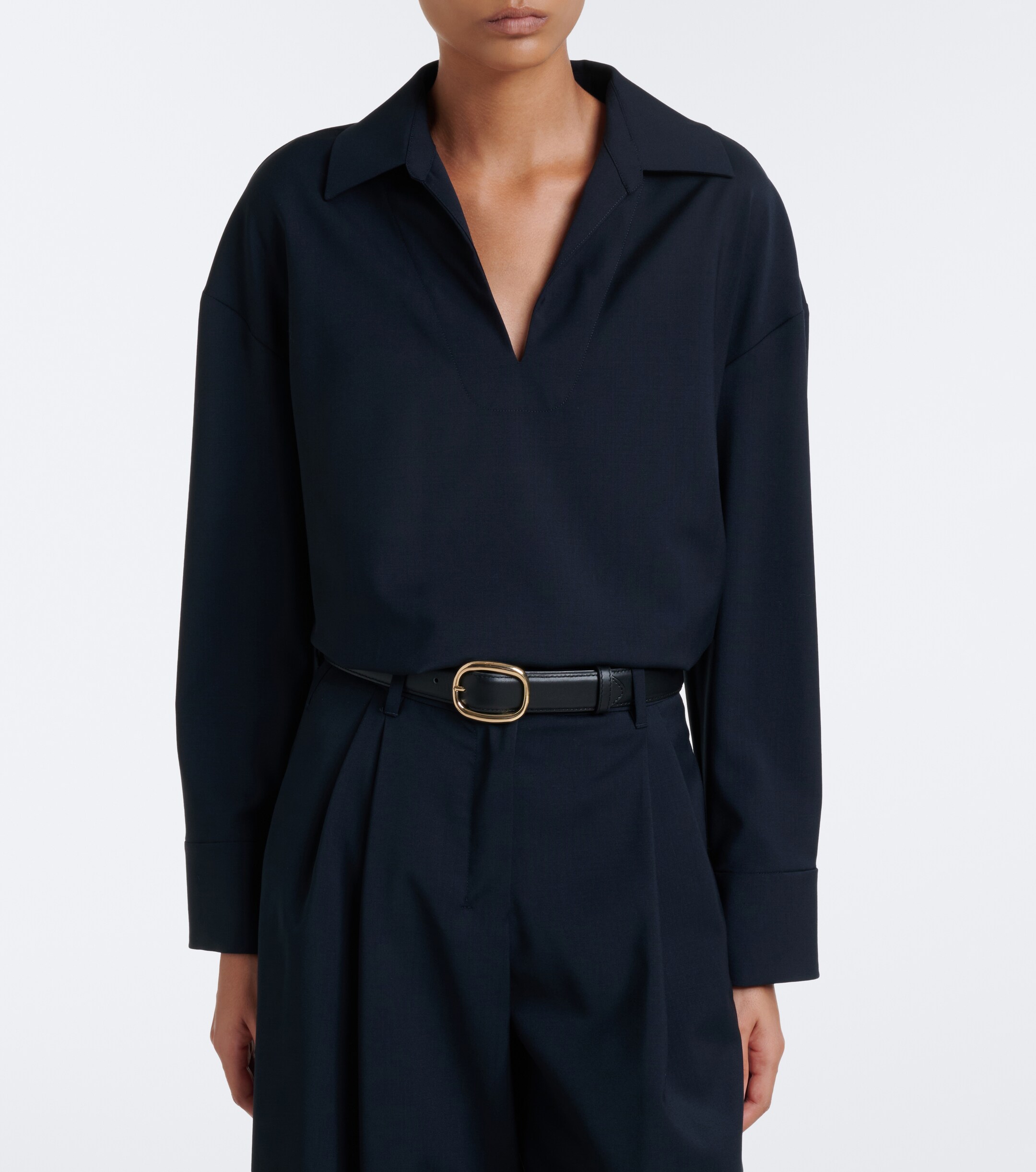 S Max Mara 'S Max Mara Virgin wool blouse
