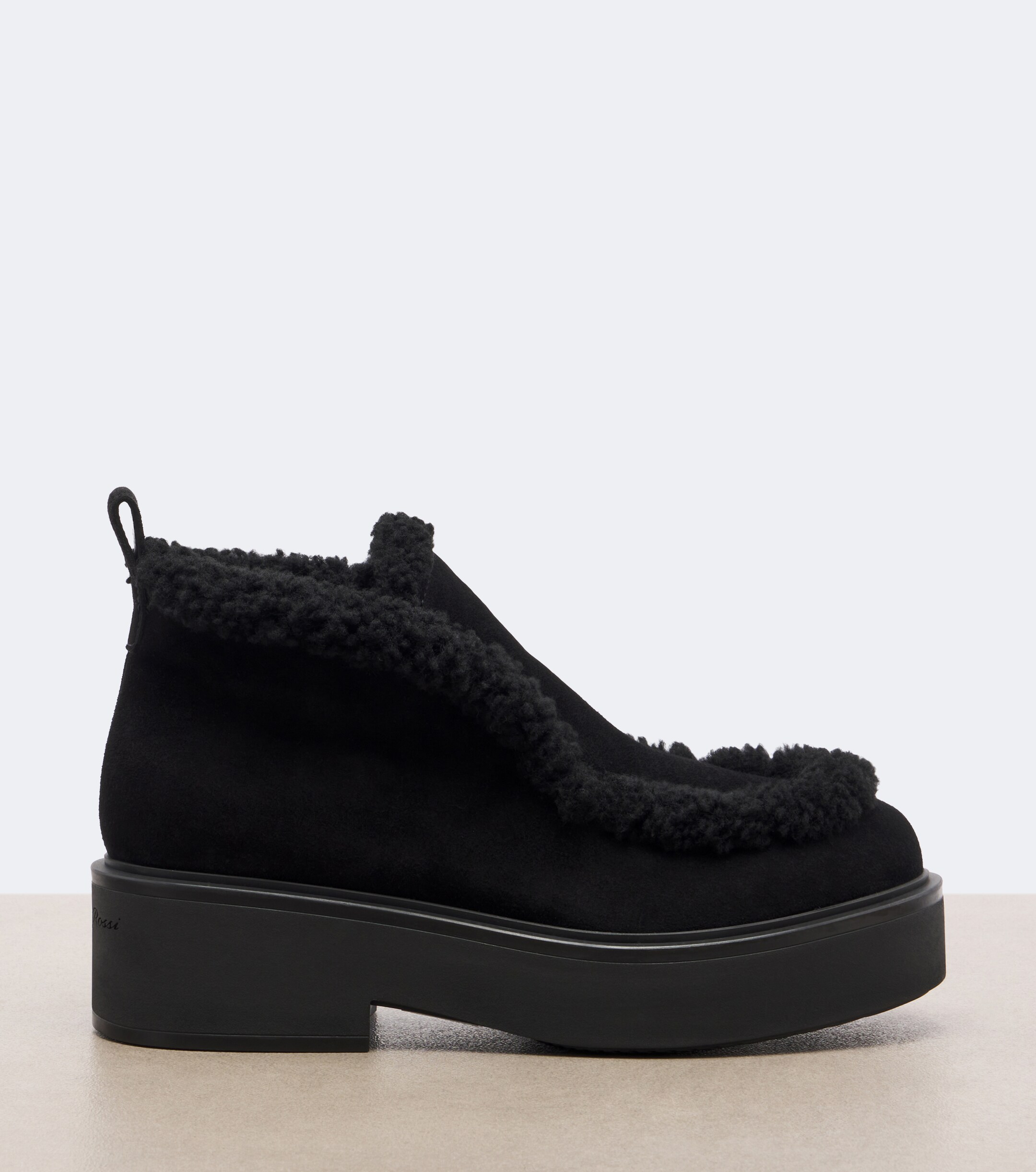 GIANVITO ROSSI Gianvito Rossi Shearling-lined suede ankle boots