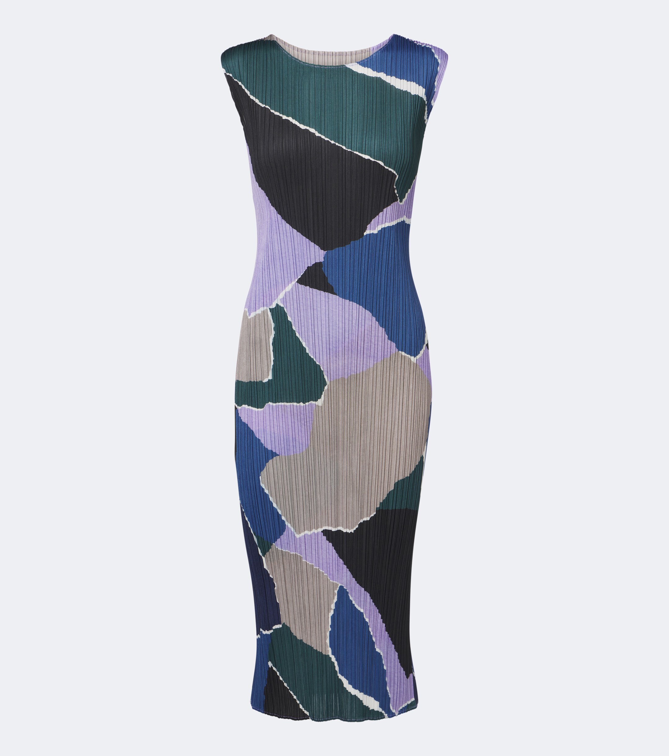 PLEATS PLEASE ISSEY MIYAKE Pleats Please Issey Miyake Surprise! pleated printed midi dress