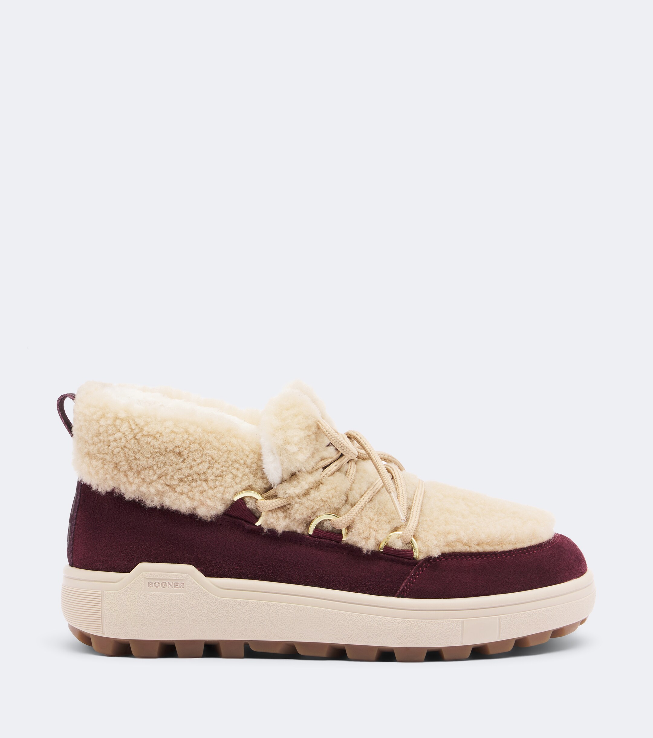 BOGNER Bogner Chamonix suede and shearling snow boots