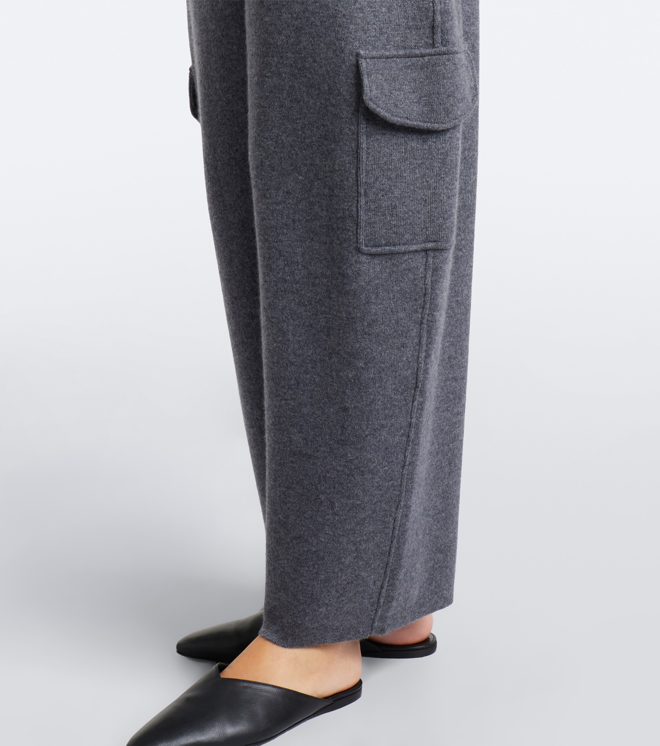 LISA YANG Lisa Yang Azaria cashmere barrel-leg pants