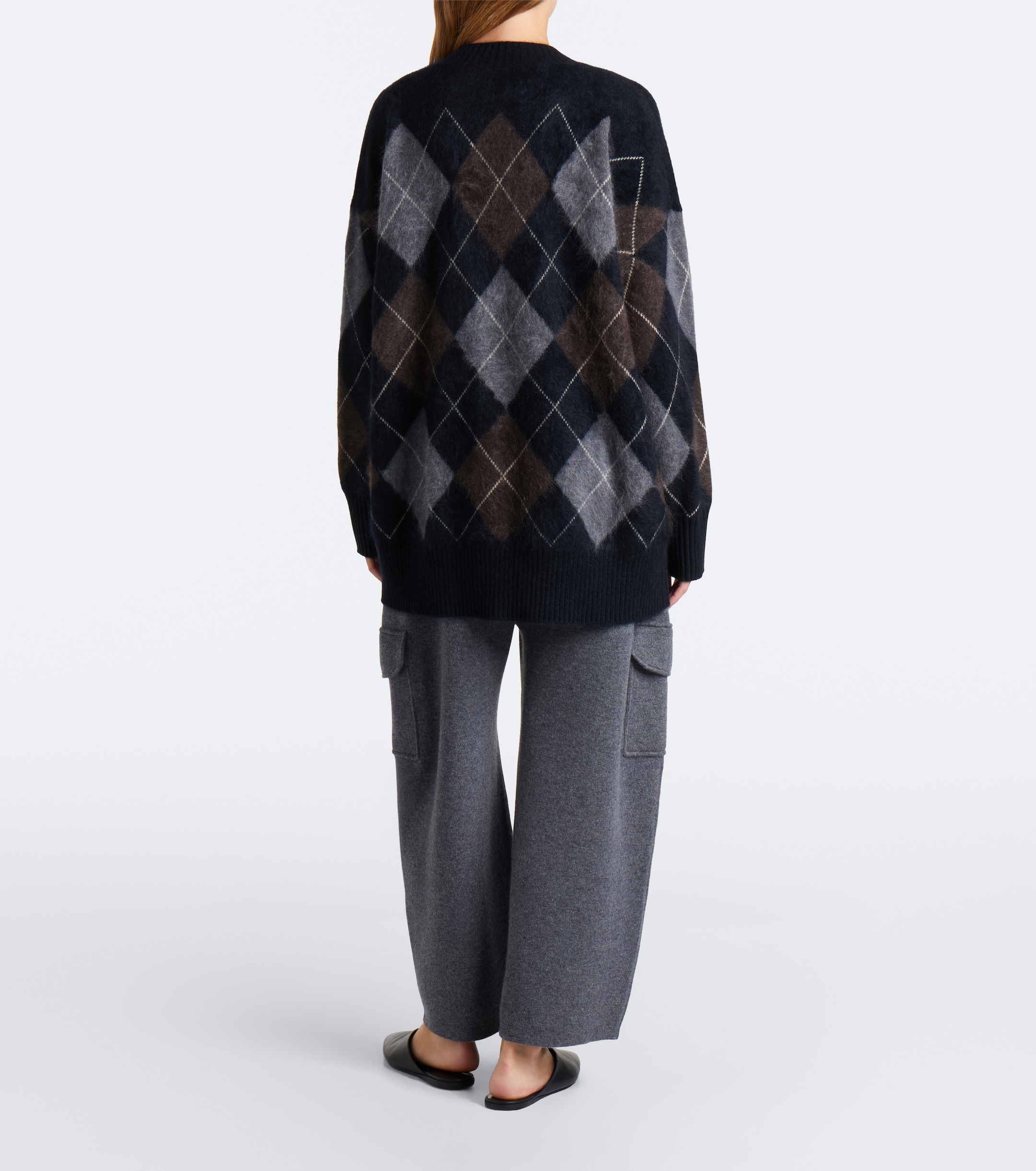 LISA YANG Lisa Yang Azaria cashmere barrel-leg pants