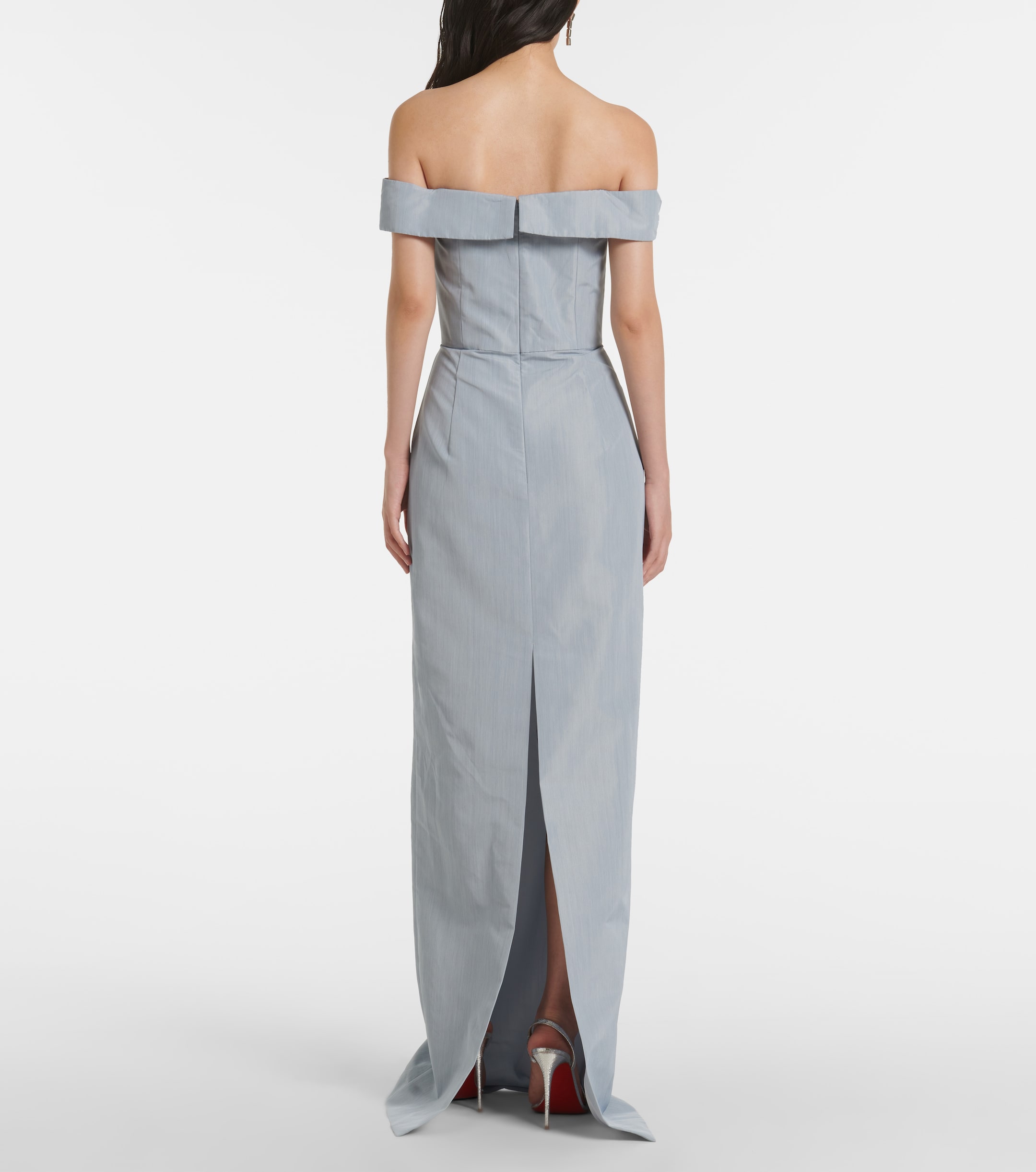 Markarian Sarika off-shoulder taffeta gown thumbnail