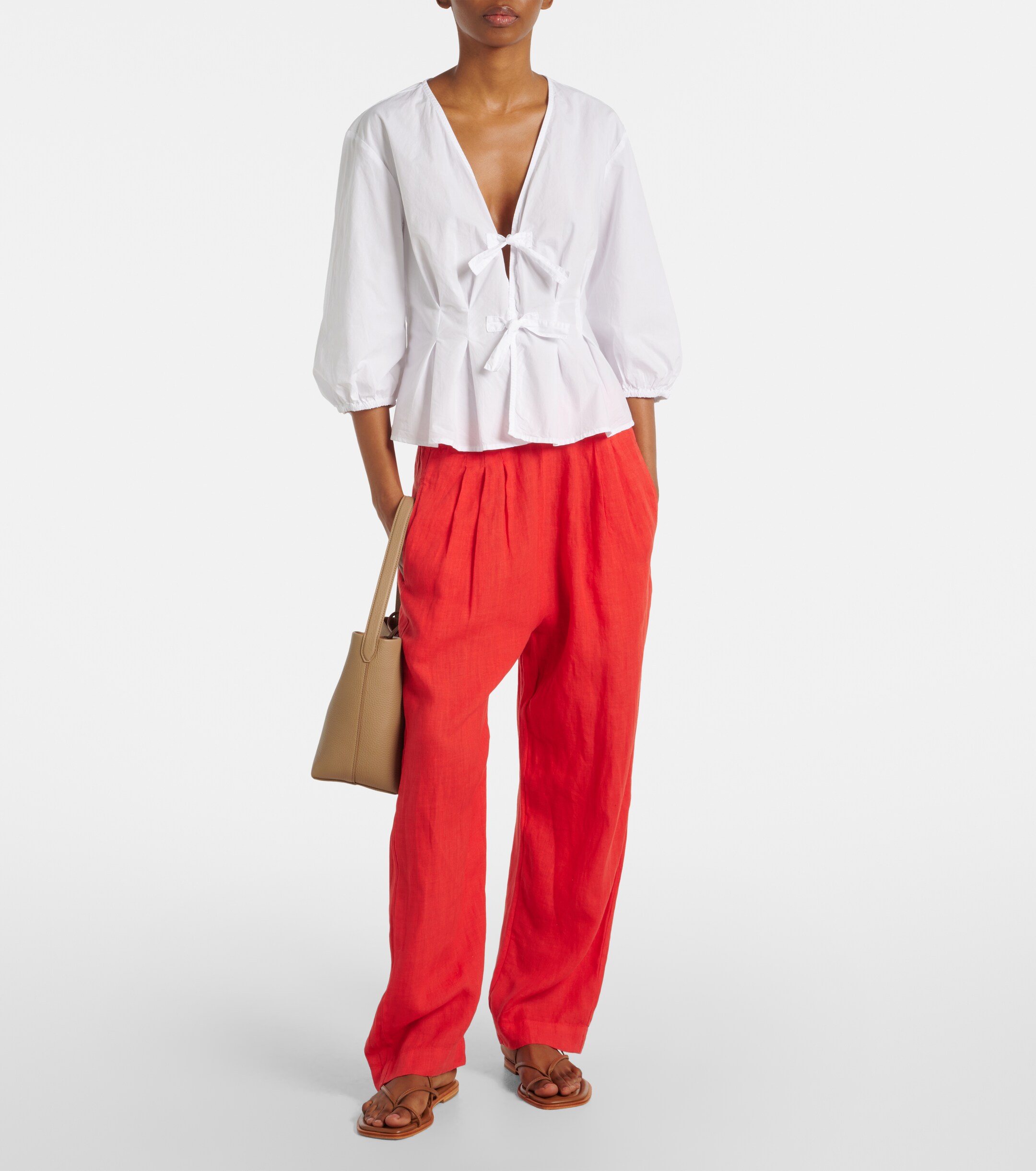 Velvet Riri cotton poplin blouse