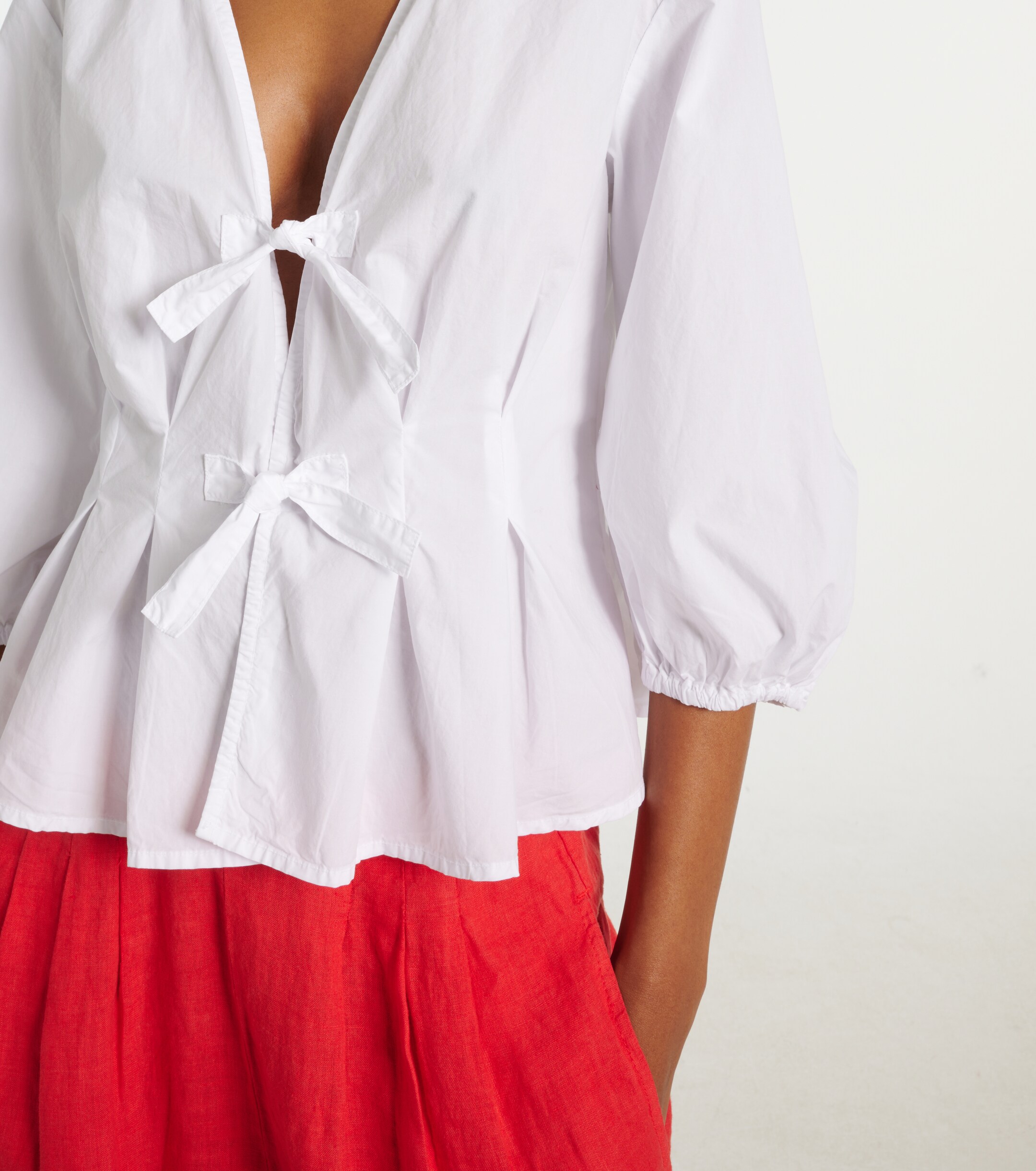Velvet Riri cotton poplin blouse thumbnail