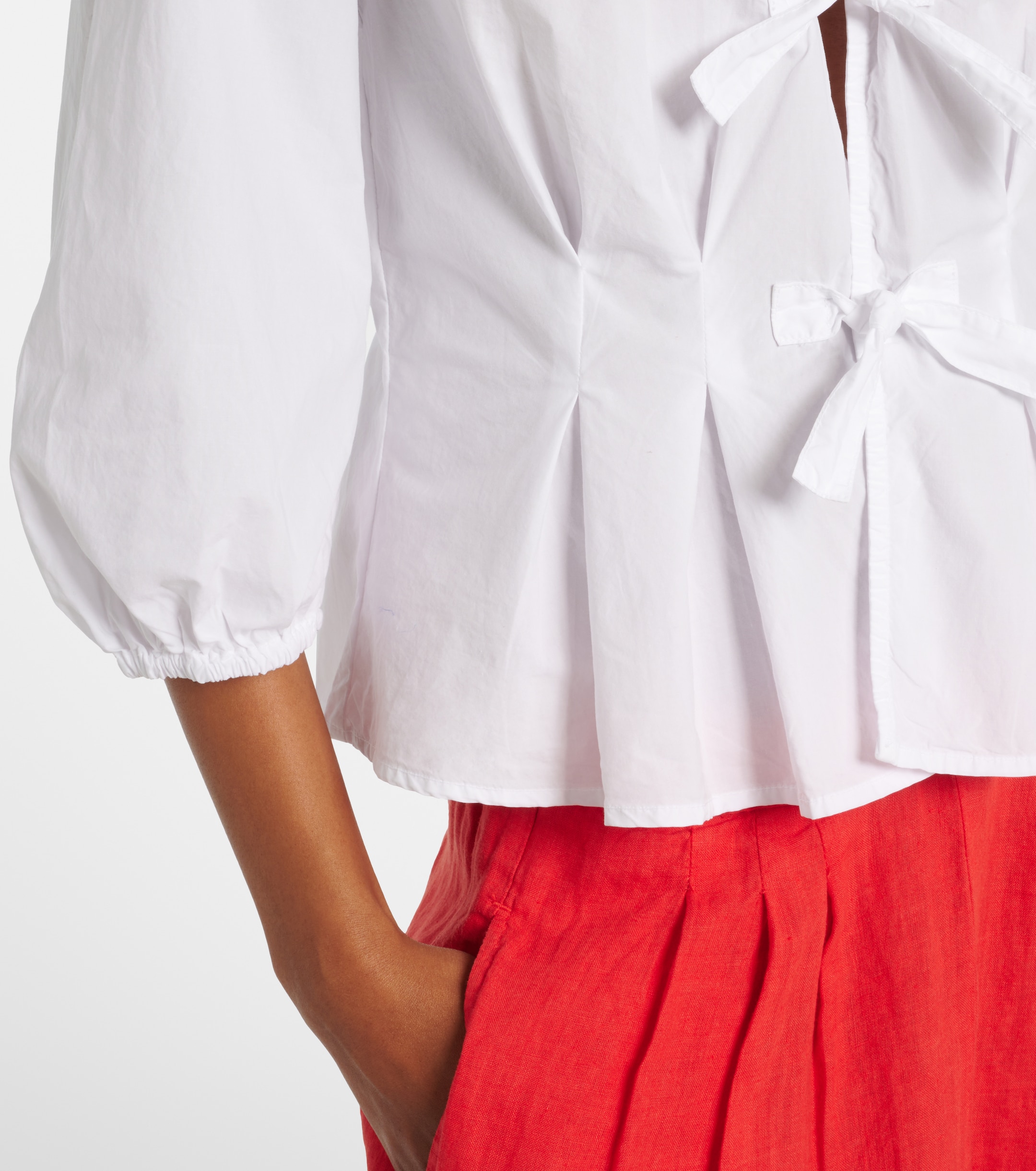 Velvet Riri cotton poplin blouse thumbnail