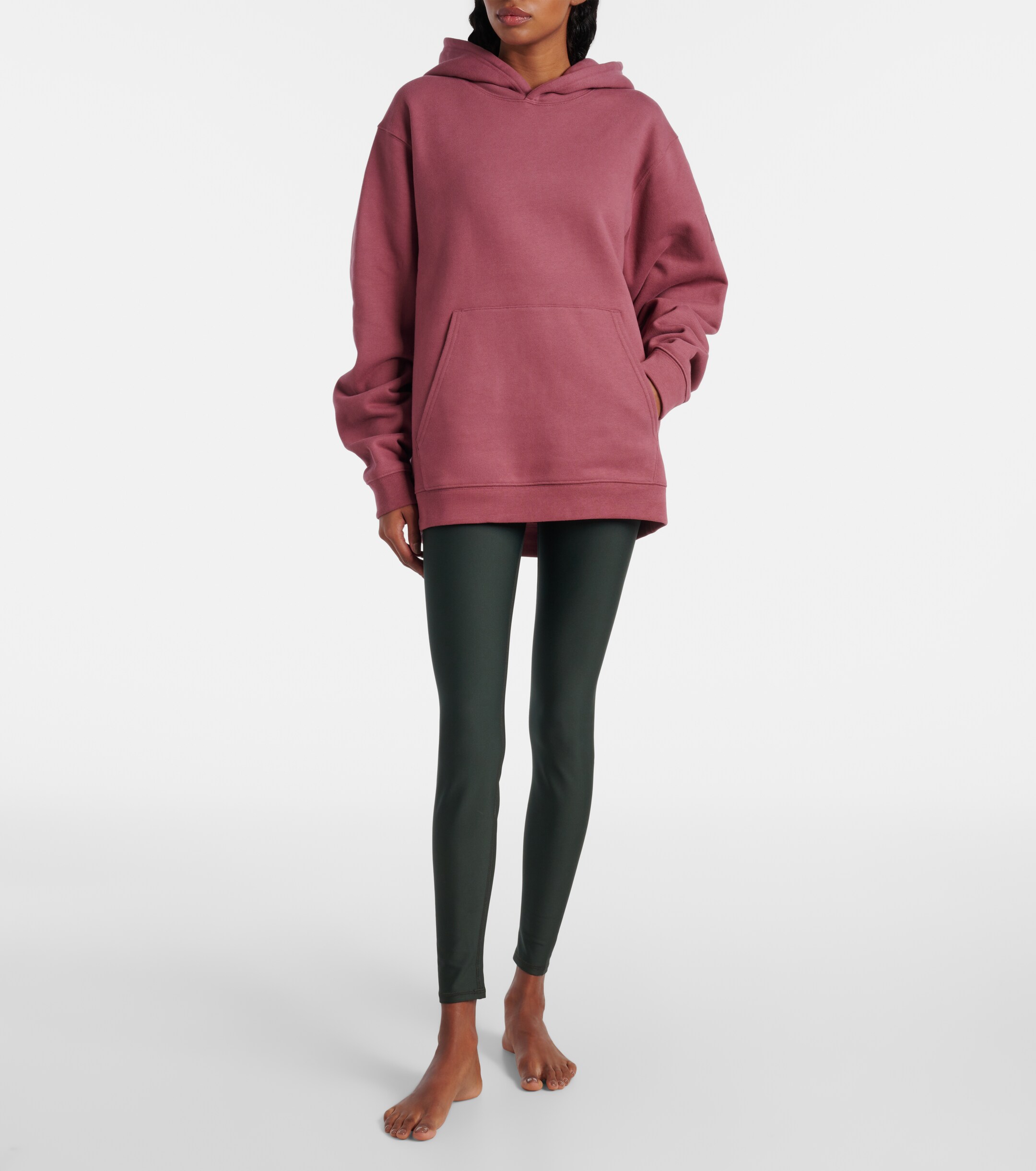 Alo Yoga Renown cotton-blend jersey hoodie