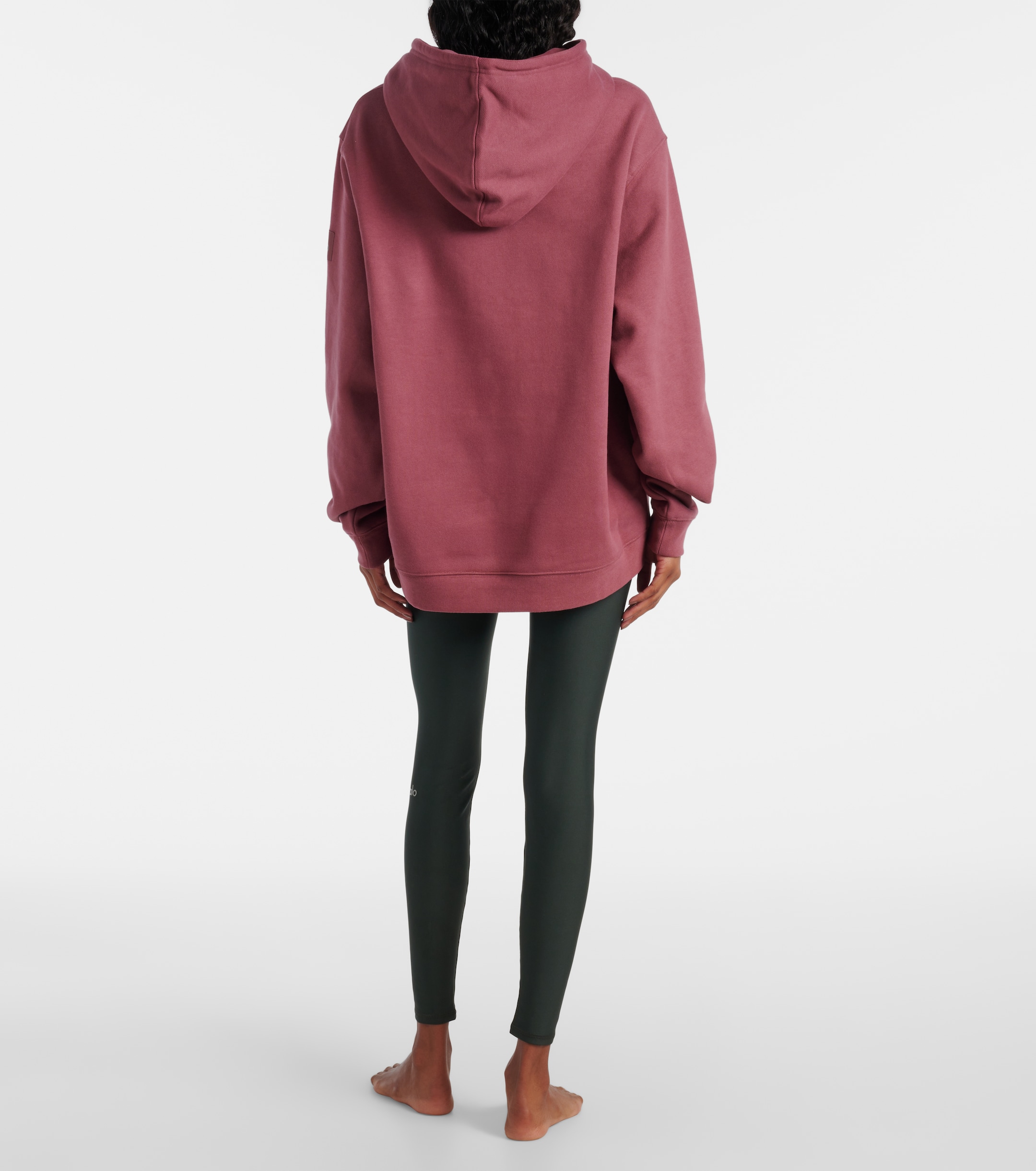 Alo Yoga Renown cotton-blend jersey hoodie