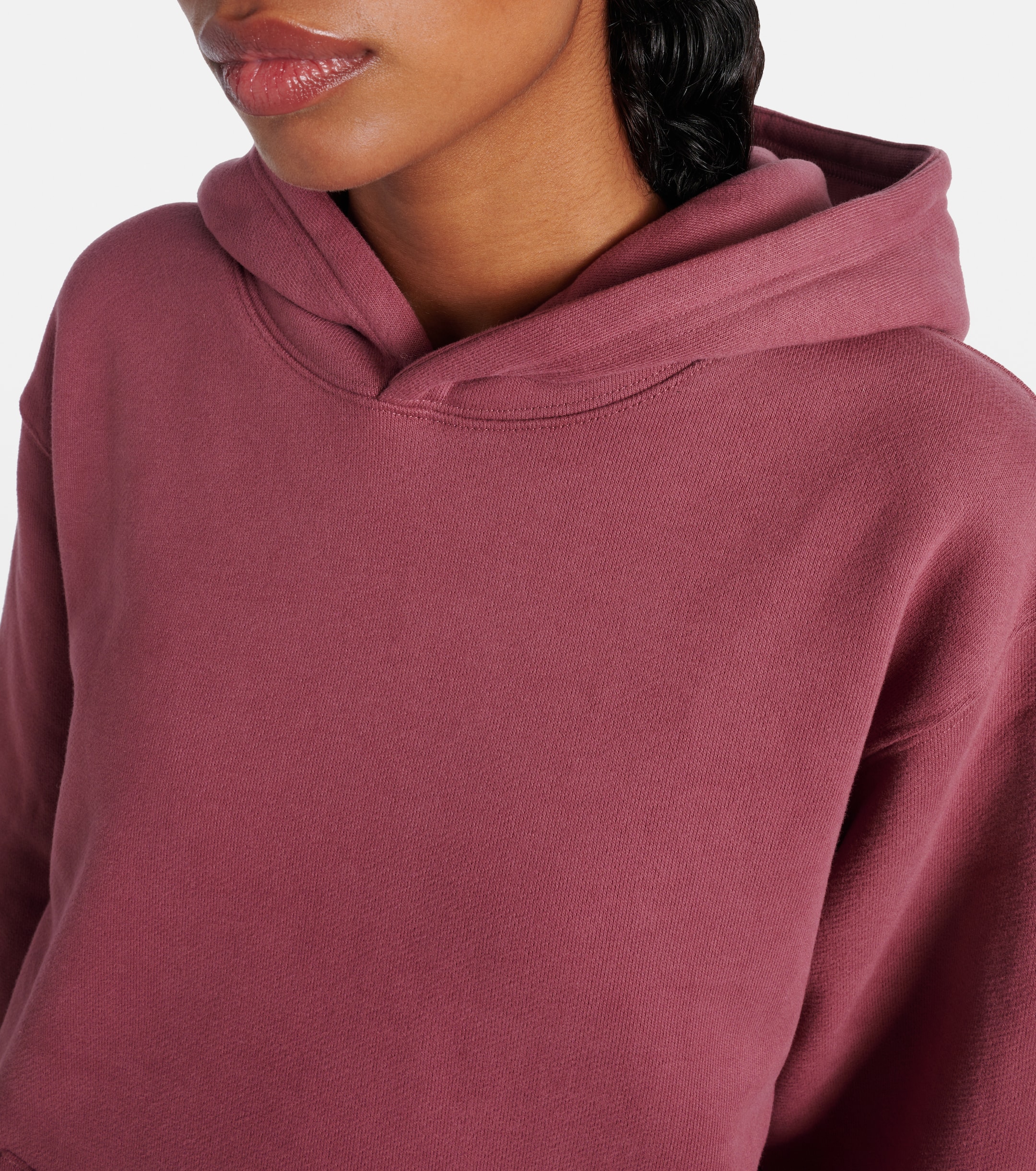 Alo Yoga Renown cotton-blend jersey hoodie
