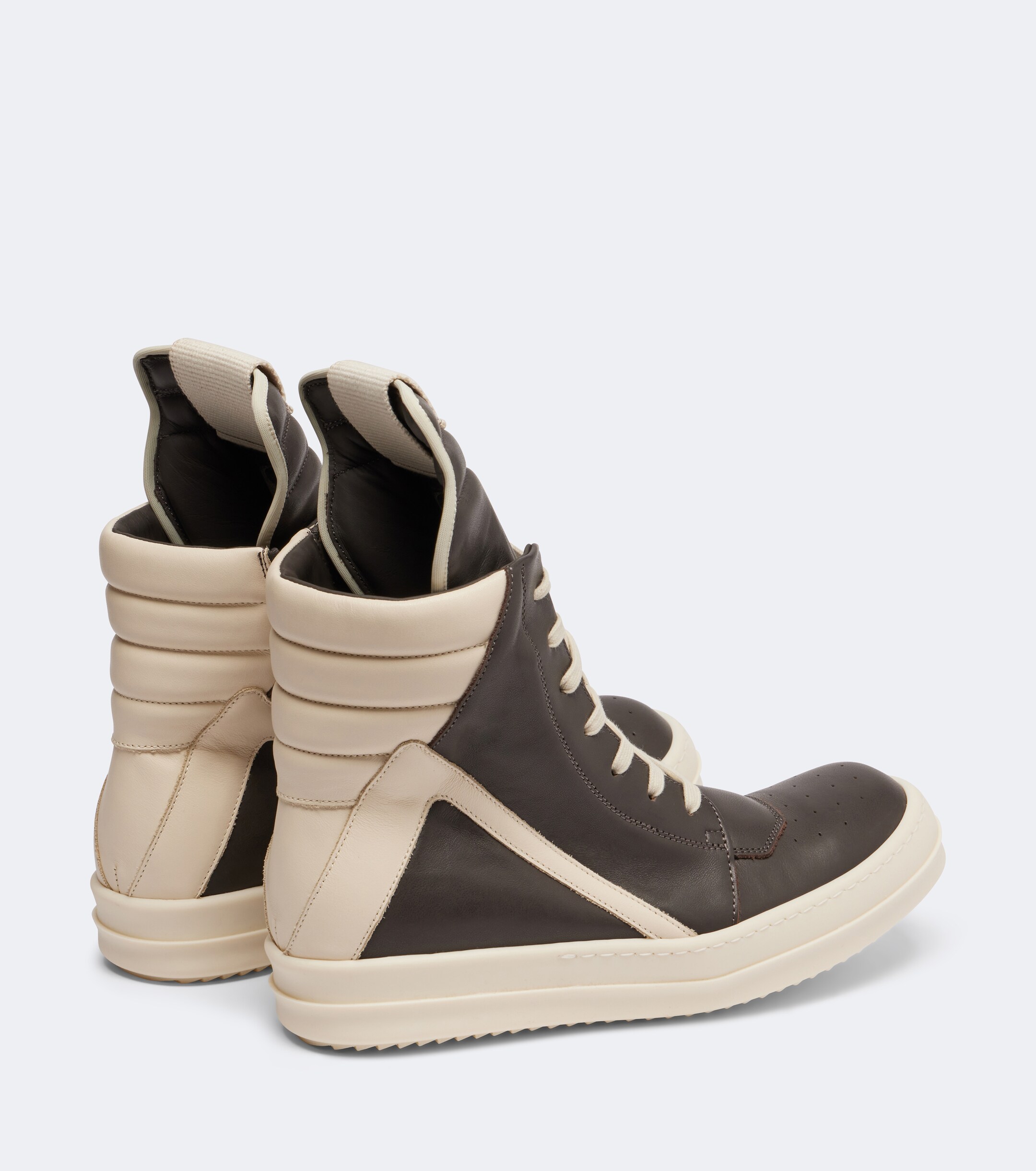 Rick Owens Rick Owens Geobasket leather sneakers