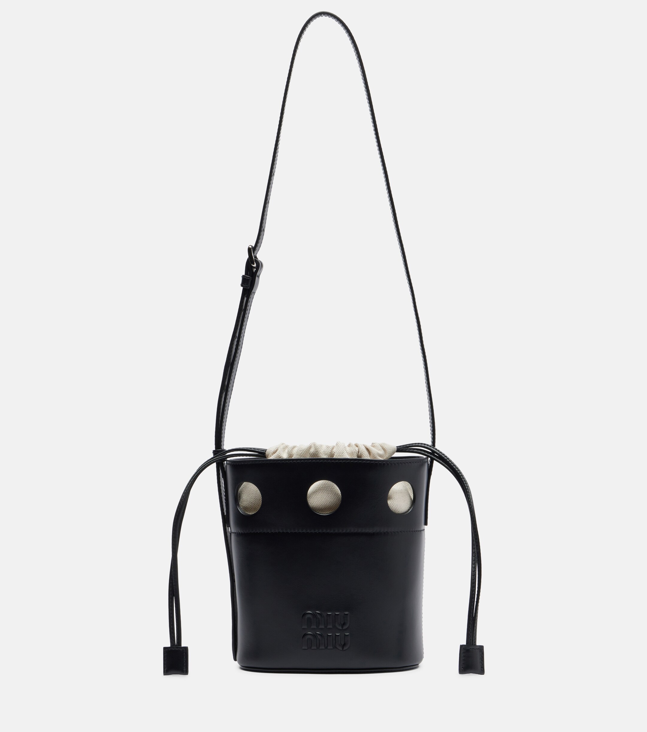 Miu Miu Leather bucket bag