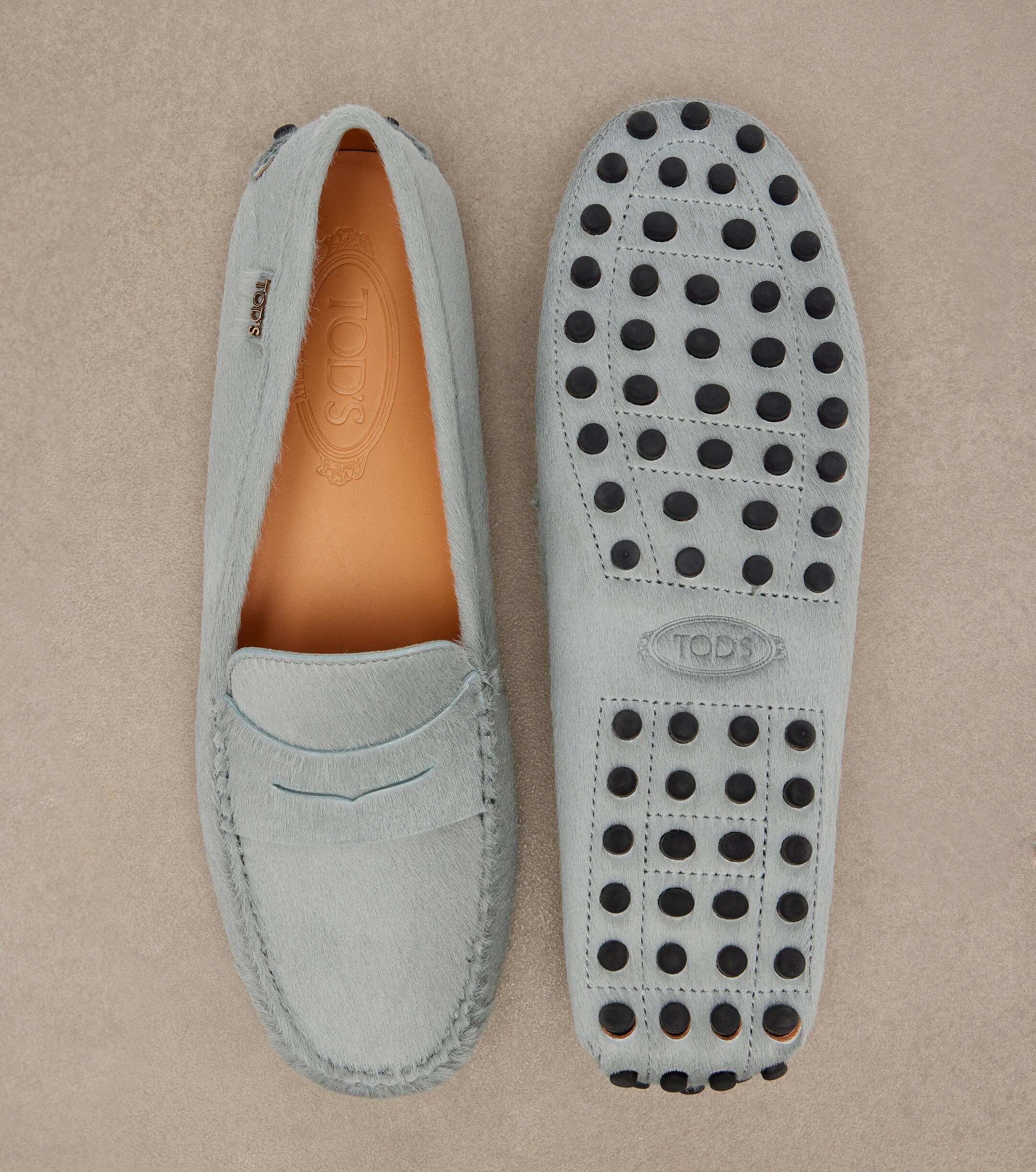 Tod's Tod's Gommino calf hair driving shoes