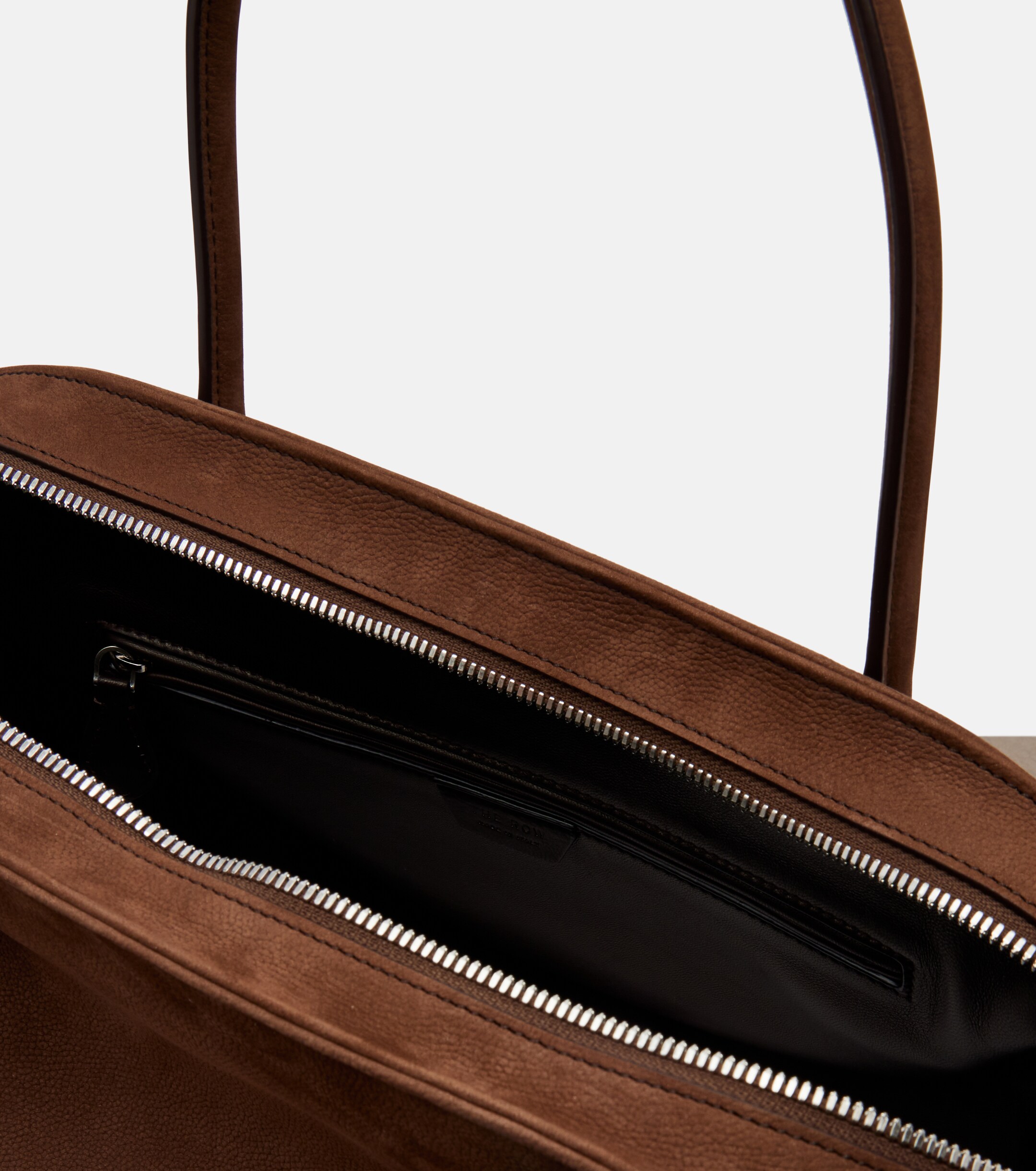 The Row Agnes 15 leather tote bag