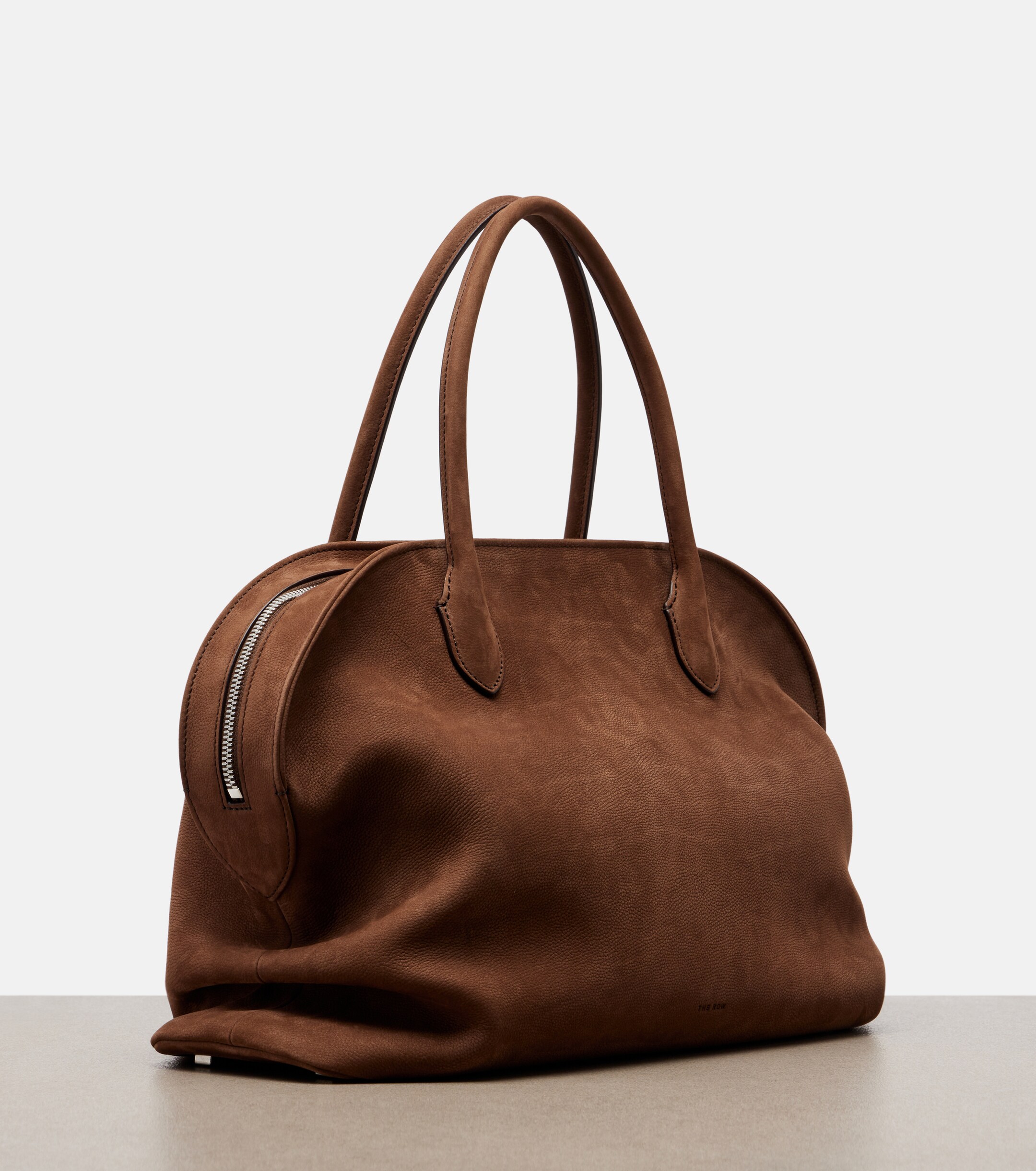 The Row Agnes 15 leather tote bag