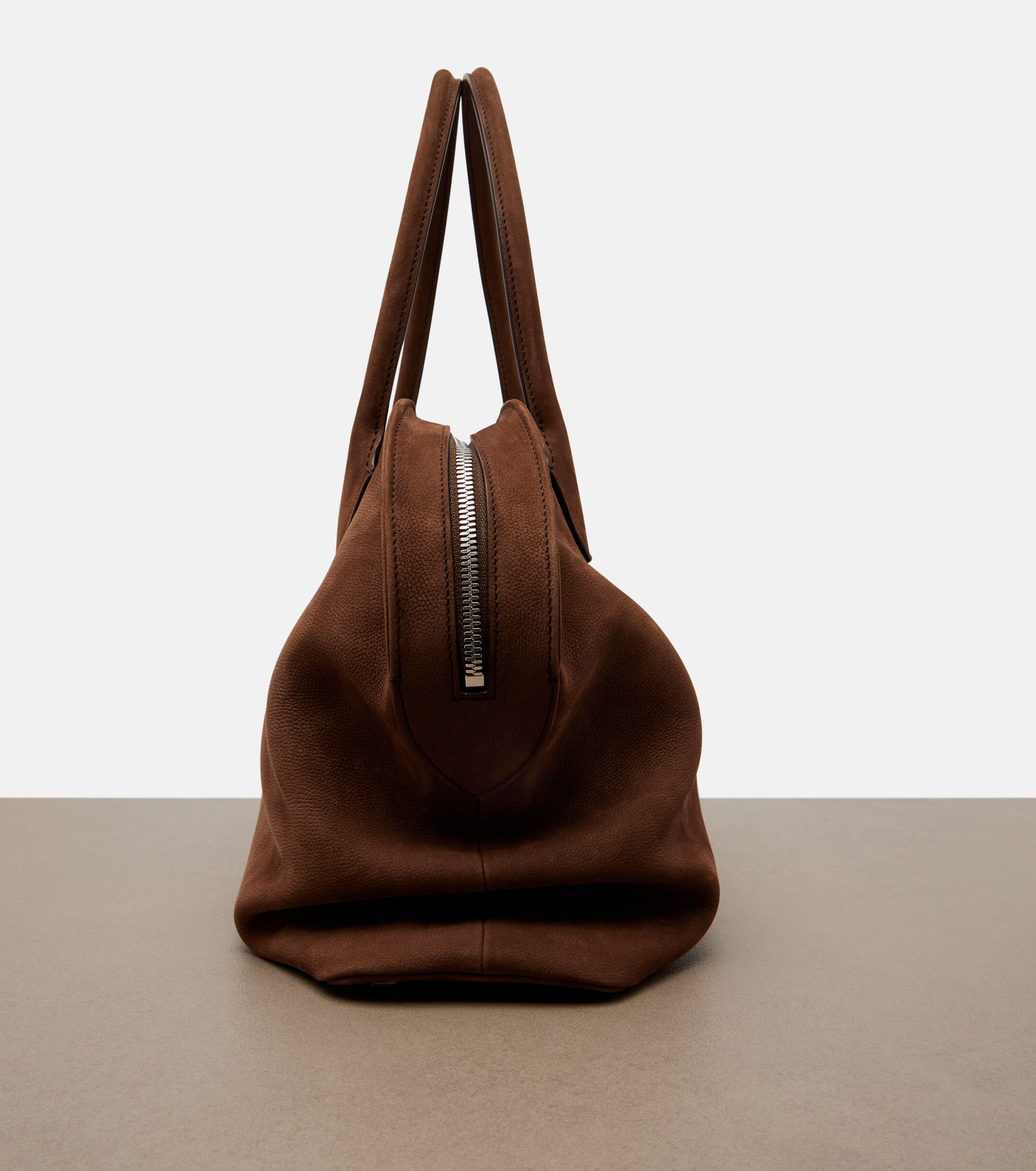 The Row Agnes 15 leather tote bag