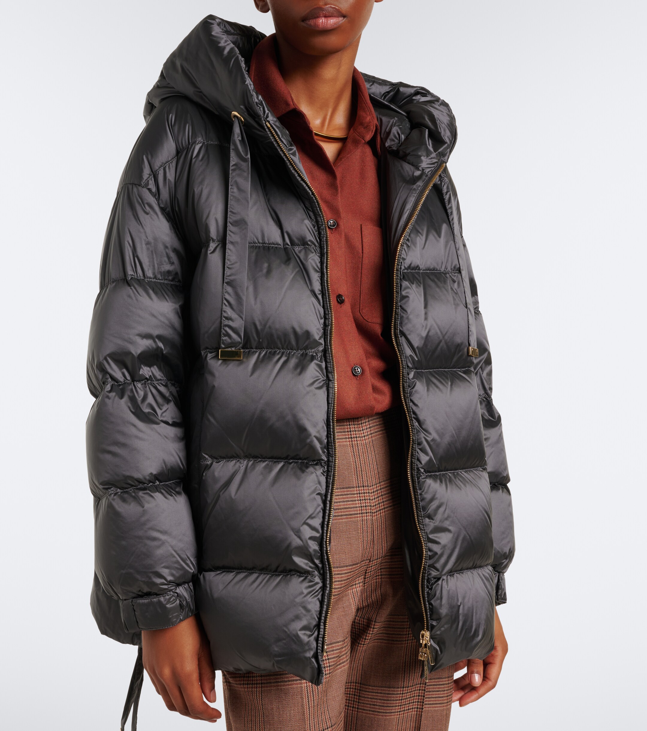 Max Mara Max Mara Hooded down jacket