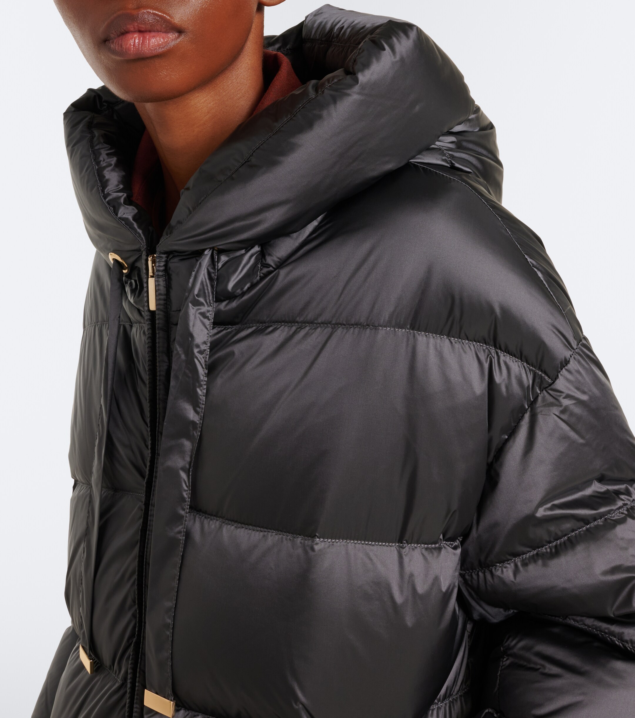 Max Mara Max Mara Hooded down jacket