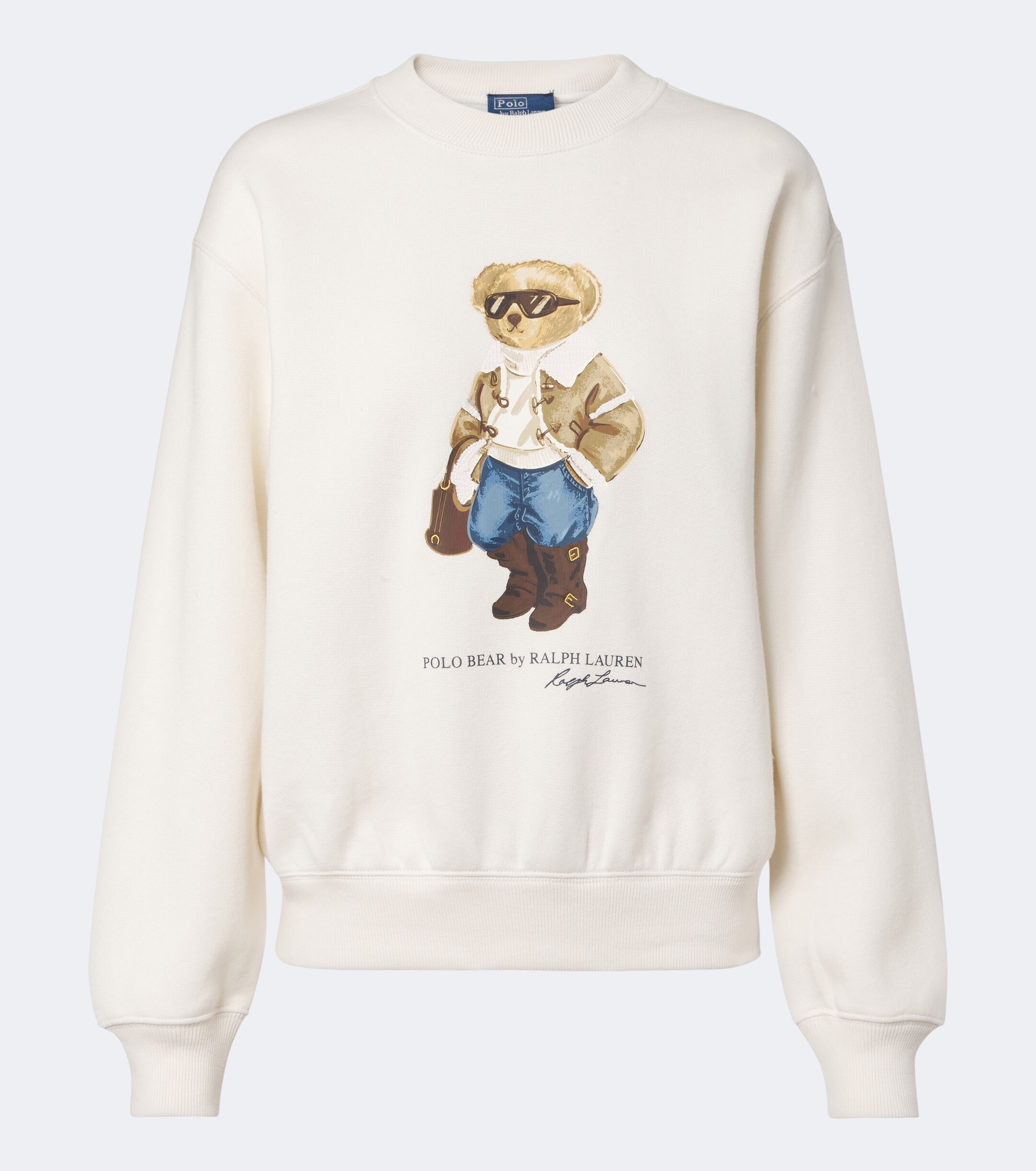 Polo Ralph Lauren Polo Ralph Lauren Polo Bear cotton-blend fleece sweatshirt
