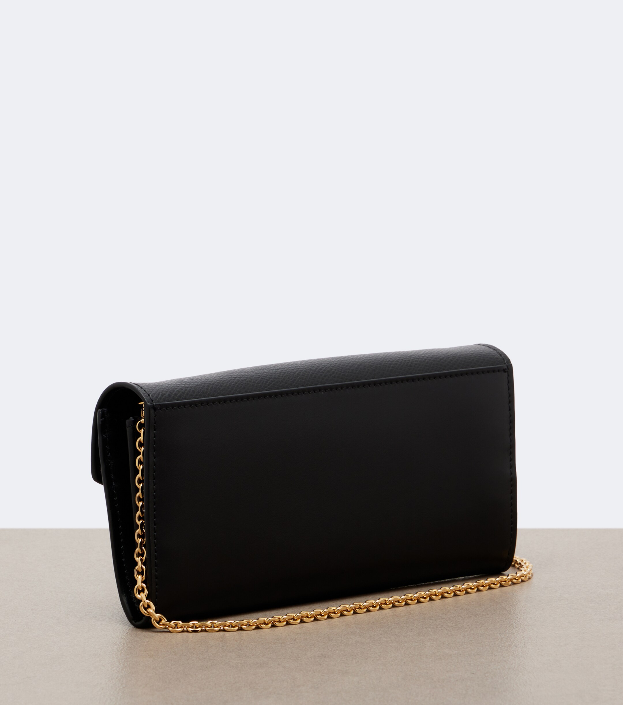 Fendi Fendi FF Diamonds leather wallet on chain
