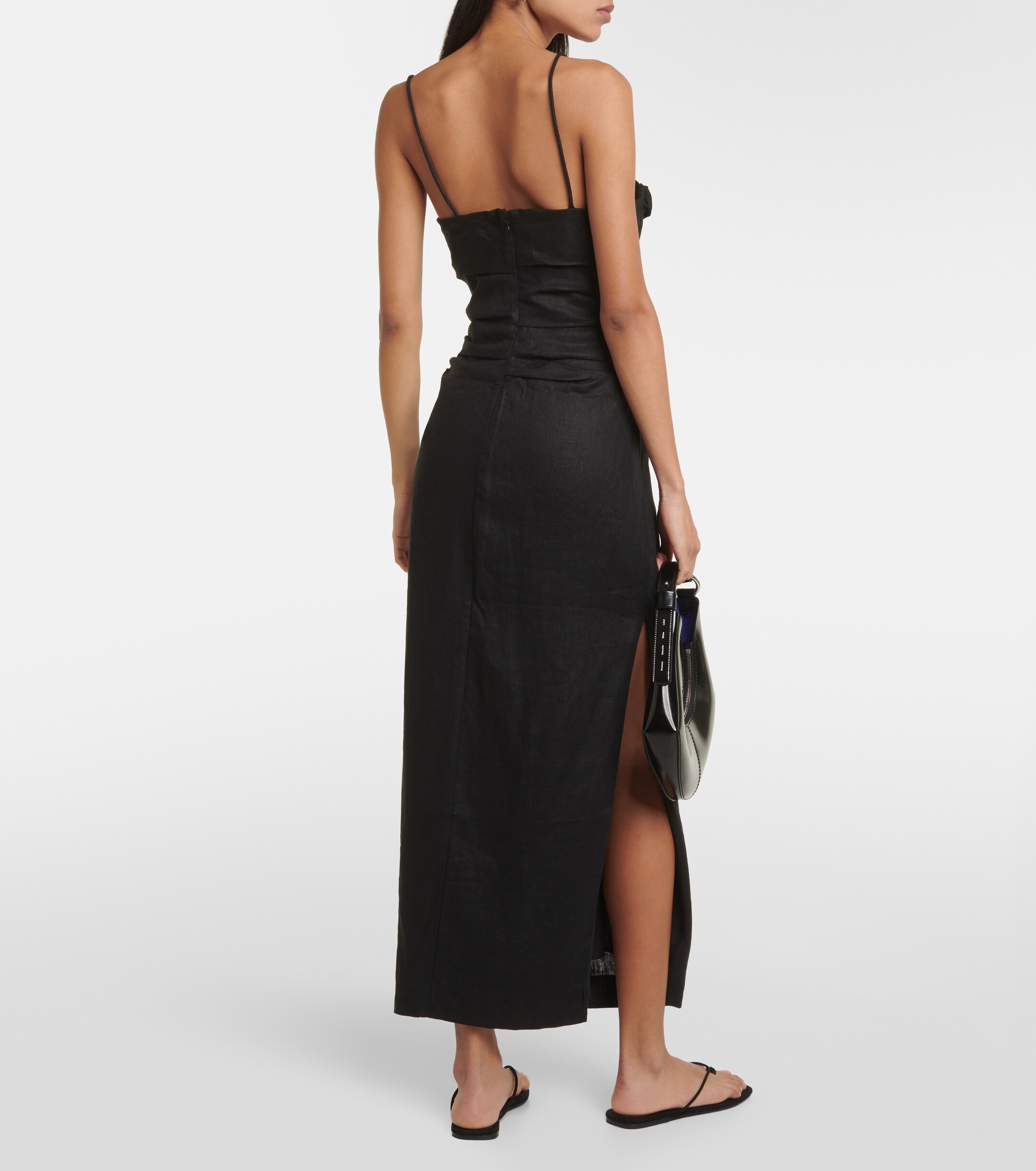 SIR. Noemi linen maxi dress