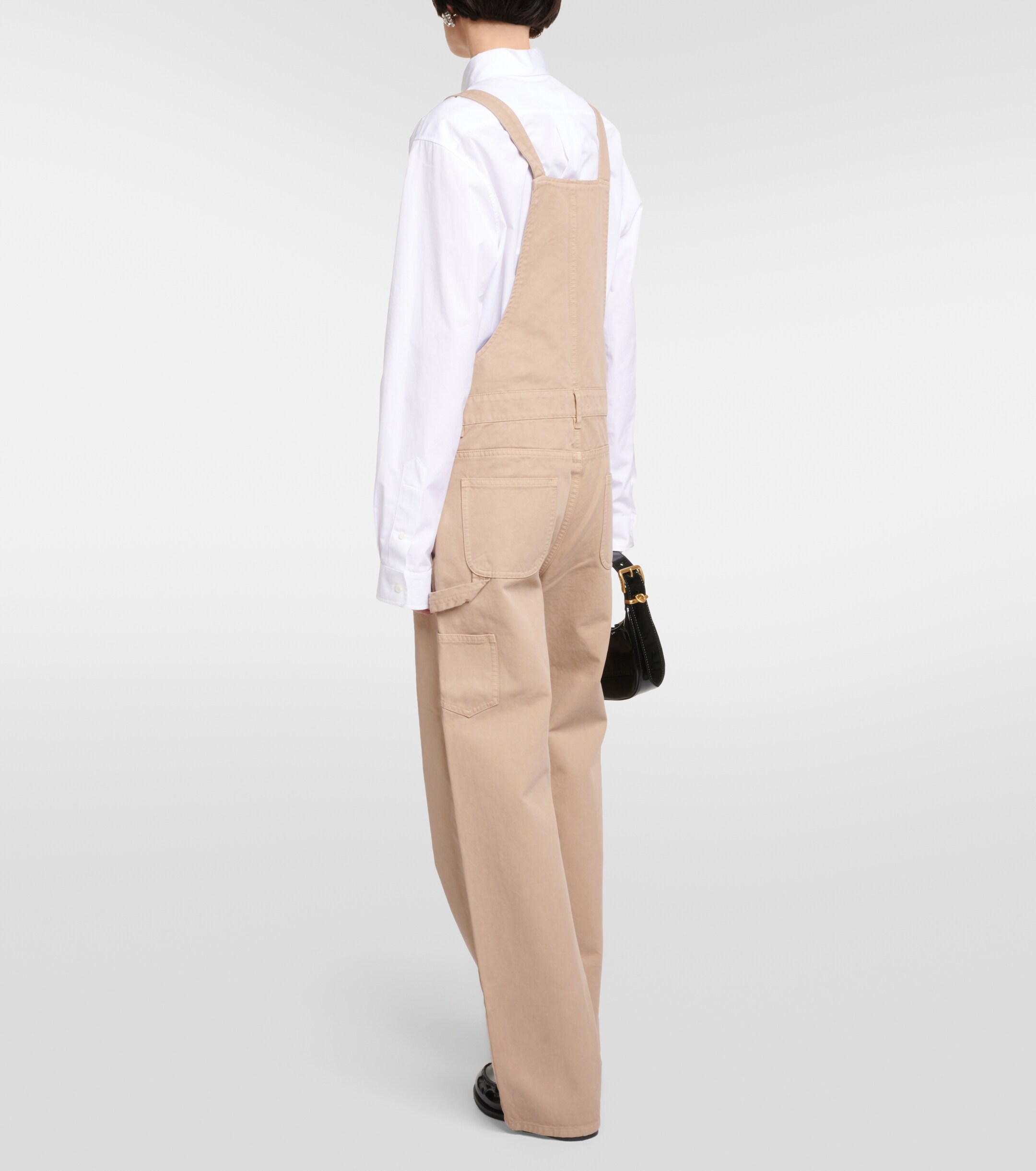 Miu Miu Cotton gabardine overalls