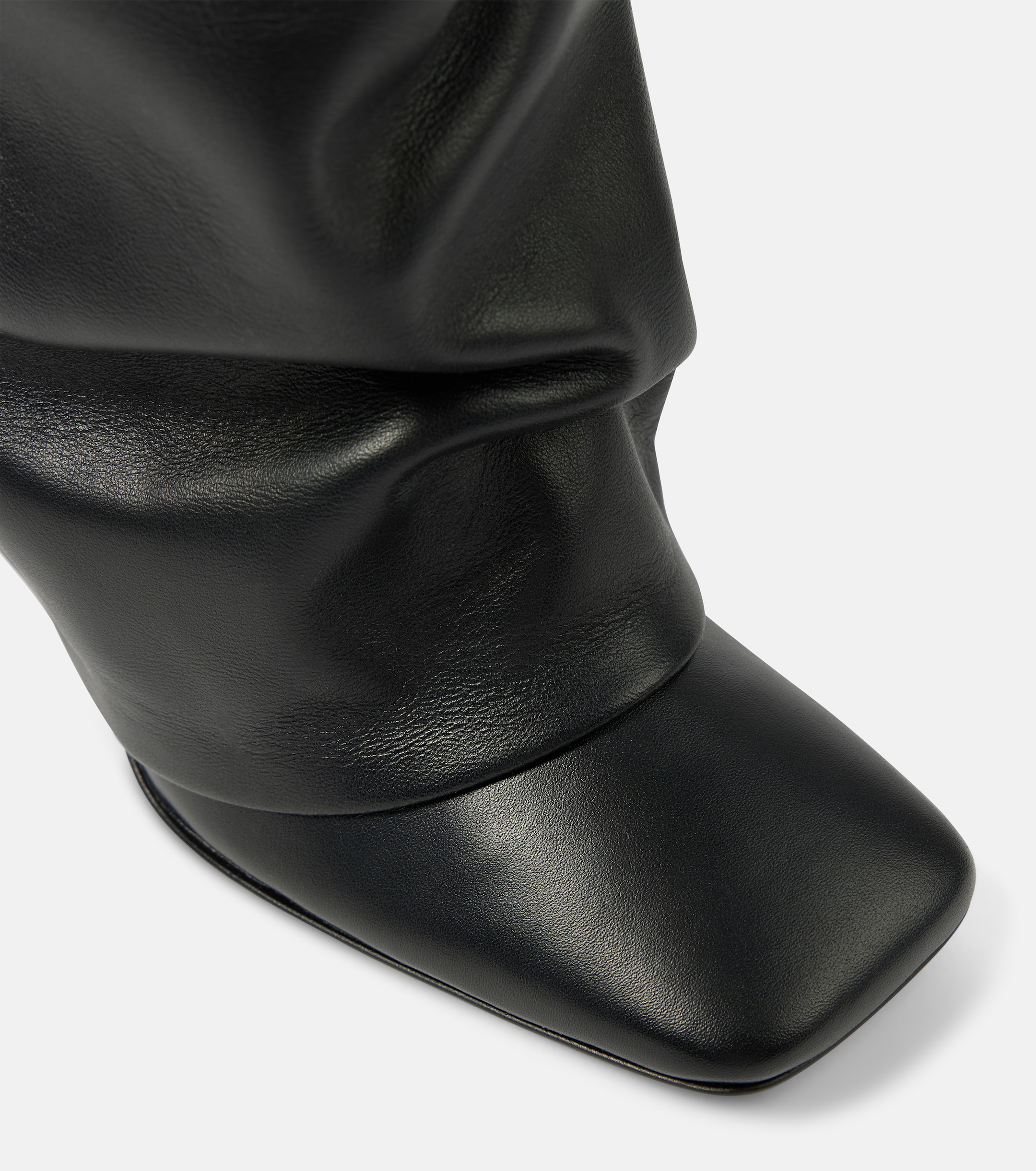 THE ATTICO Rea leather knee-high boots