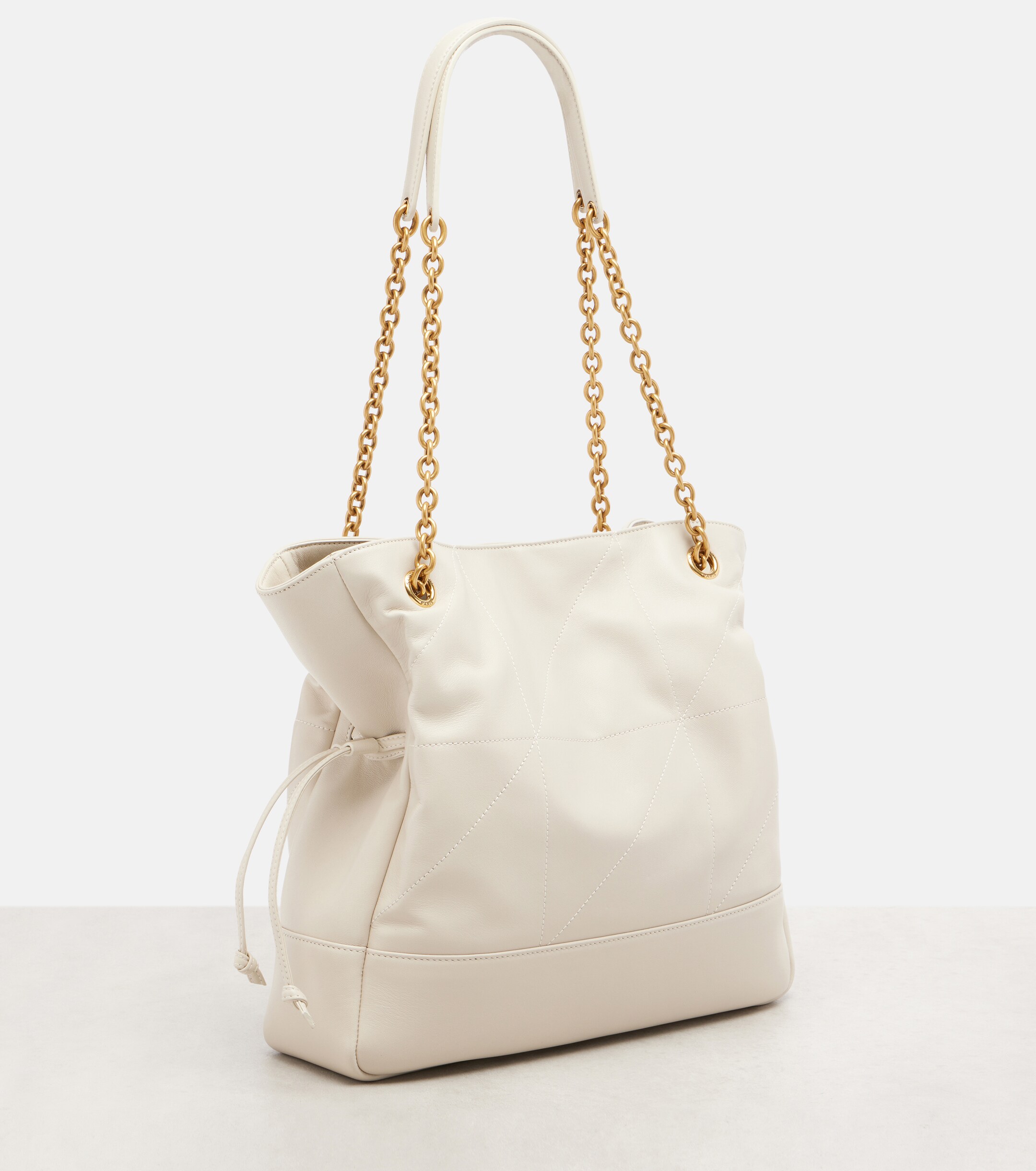 Saint Laurent Jamie Shopping Small leather tote bag