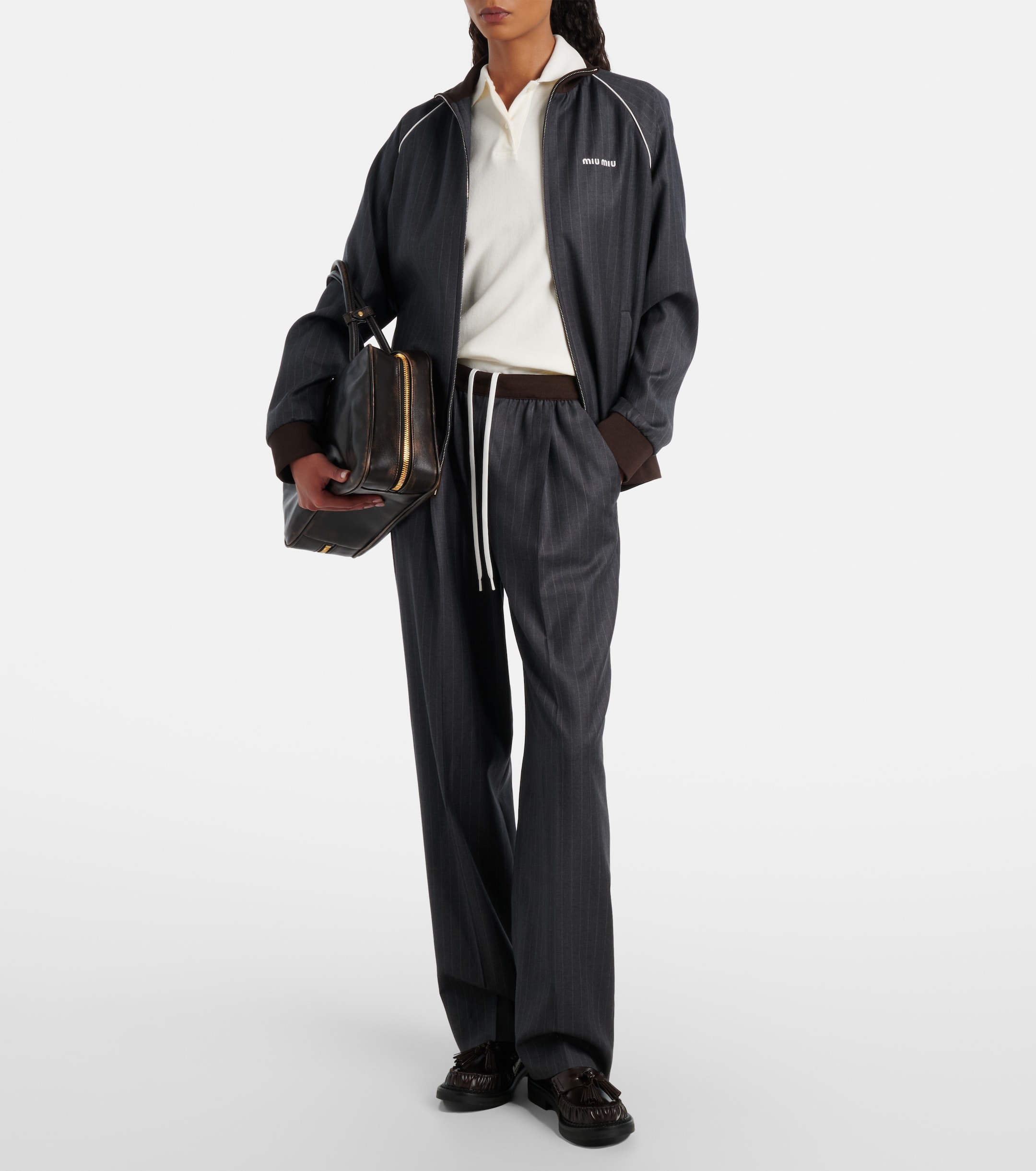 Miu Miu Leather loafers