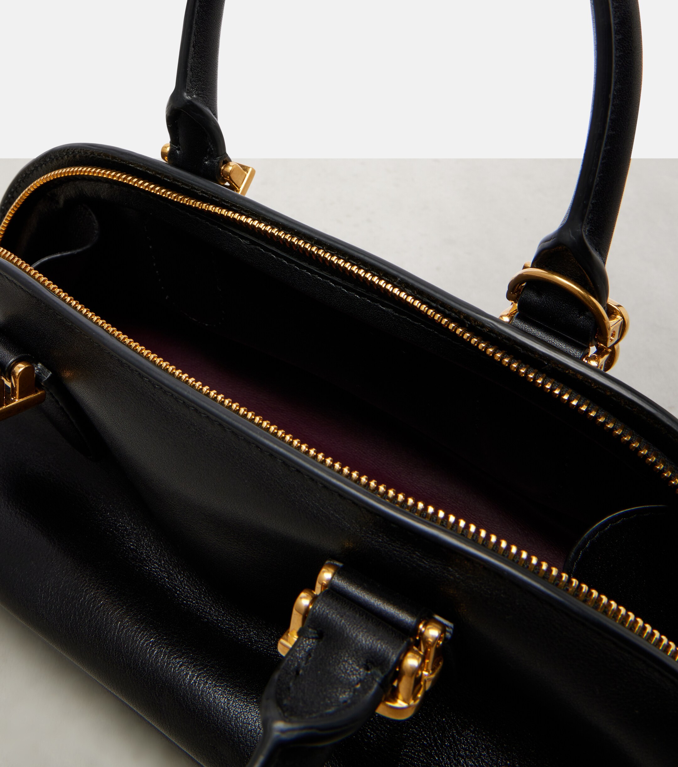 Balenciaga Bolero Mini leather top-handle bag