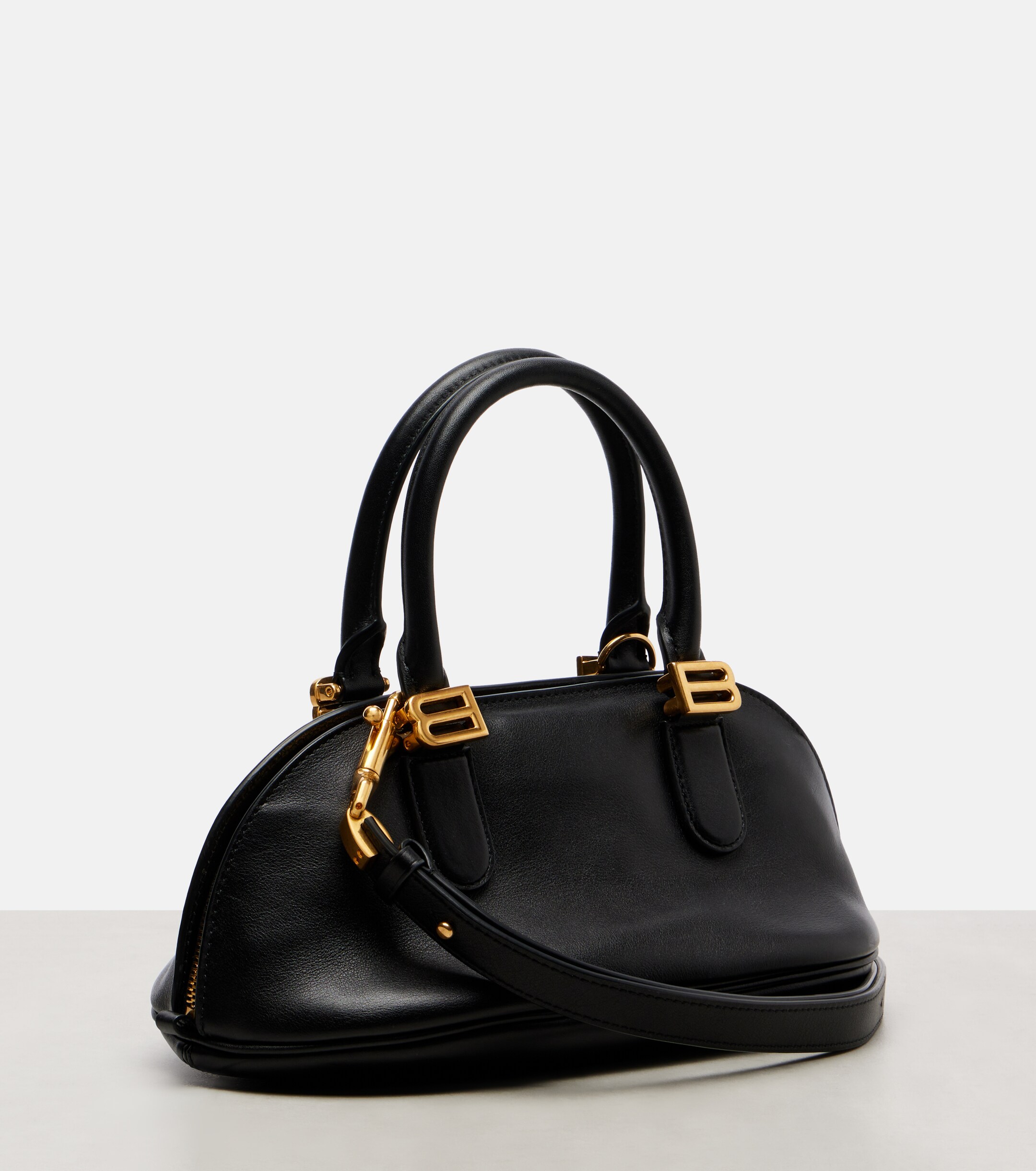 Balenciaga Bolero Mini leather top-handle bag