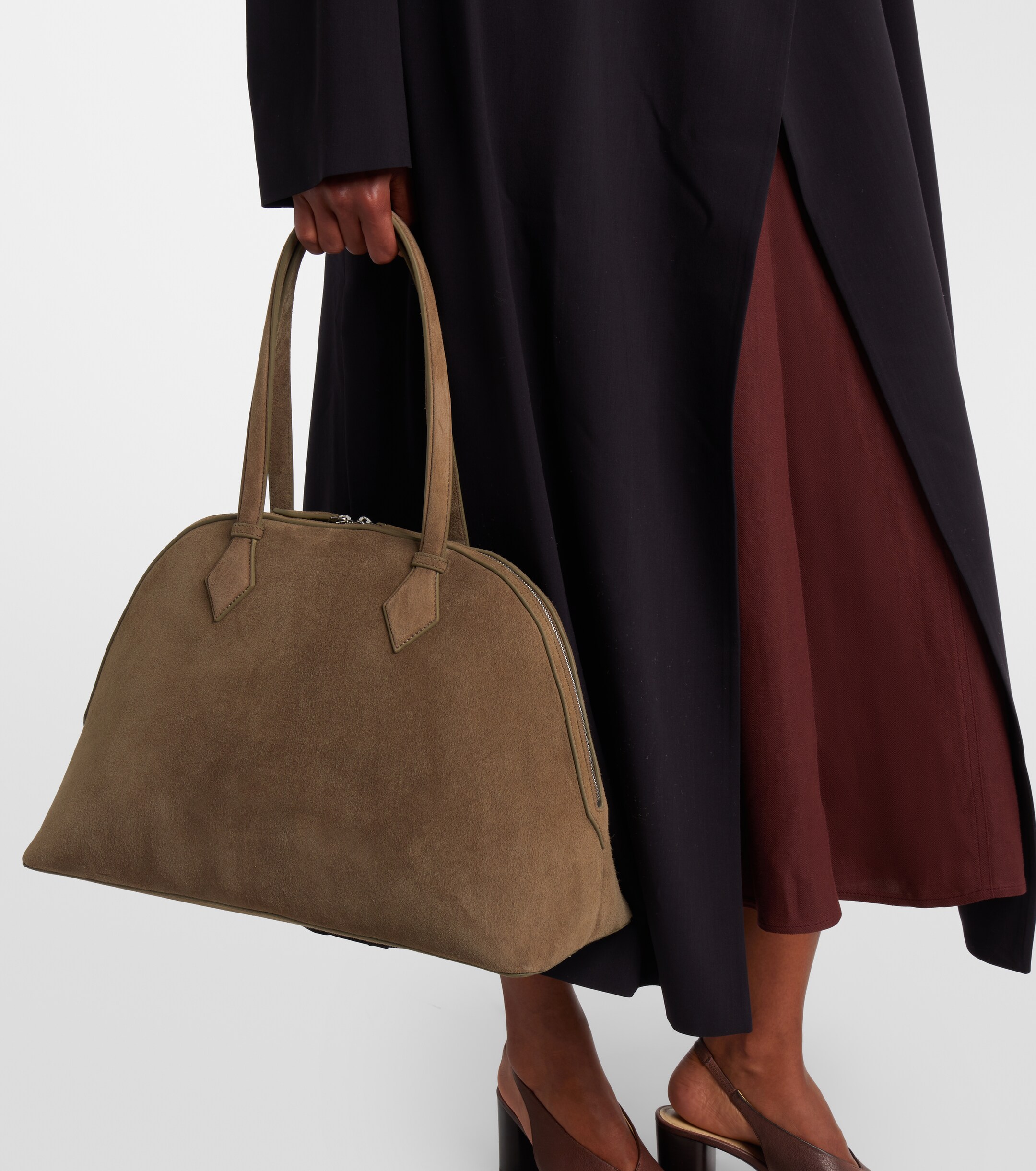 A.EMERY Harnick Medium suede shoulder bag