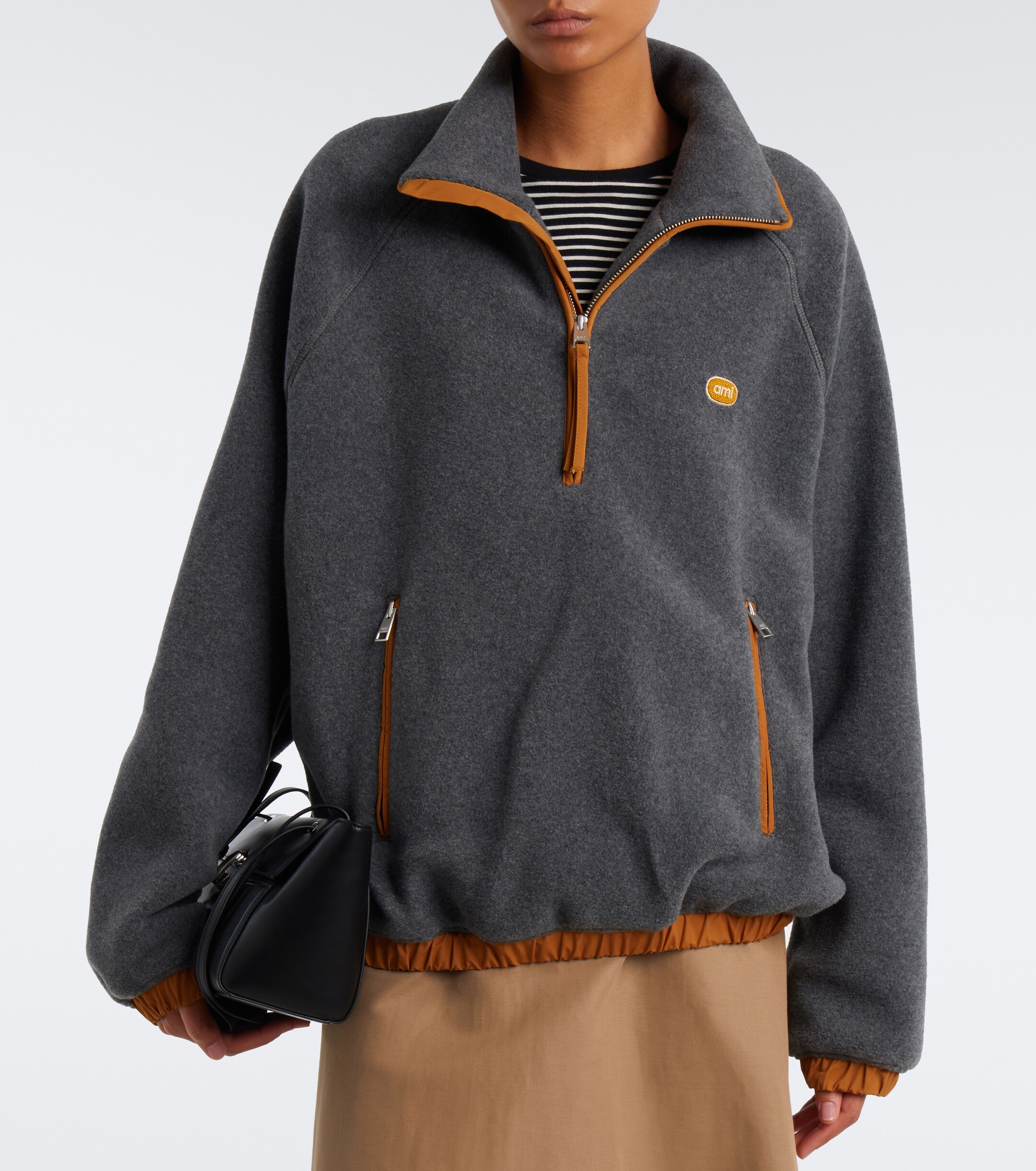 Ami Paris Ami Paris Fleece sweatshirt