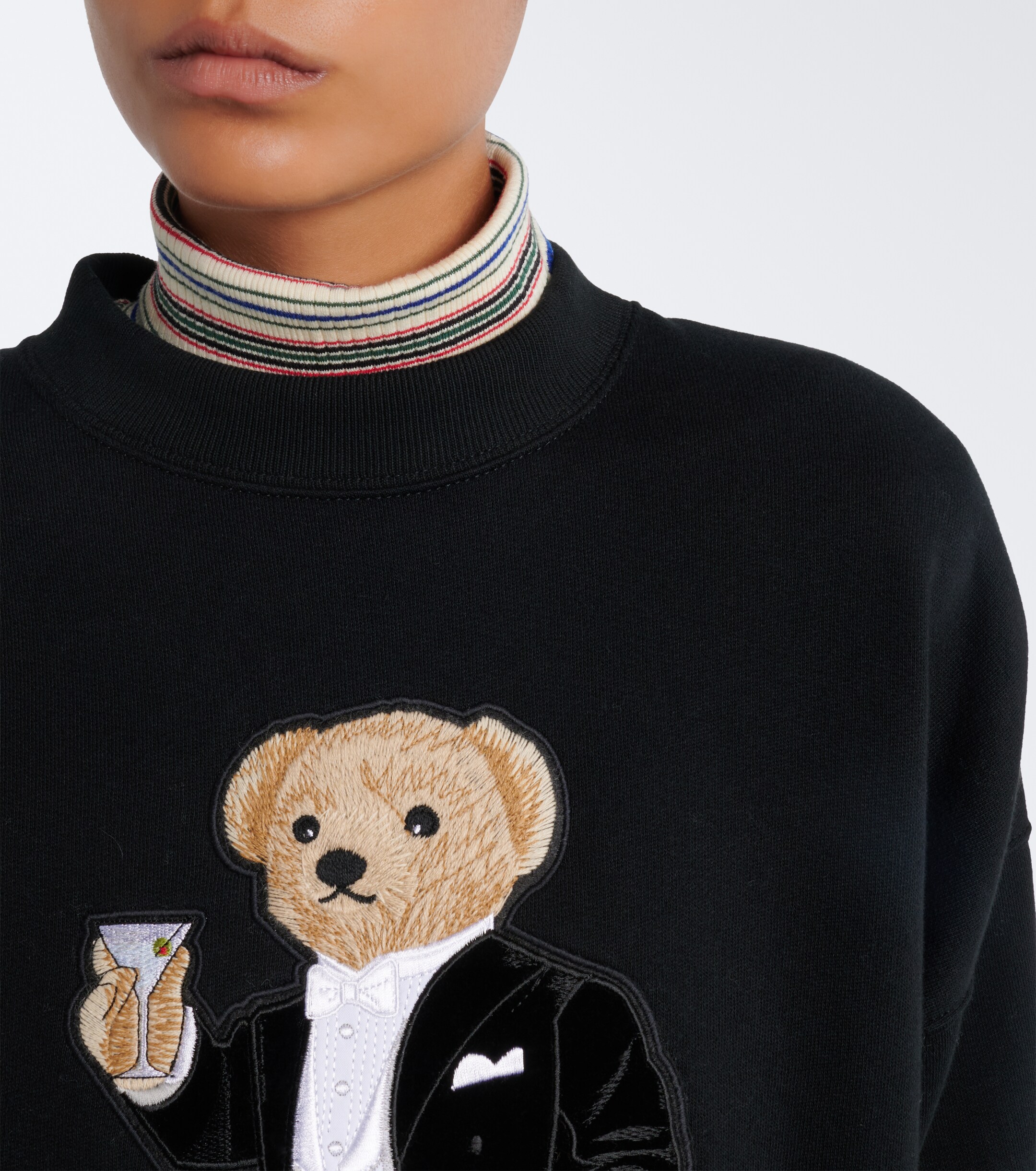 Polo Ralph Lauren Polo Ralph Lauren Polo Bear cotton-blend fleece sweatshirt