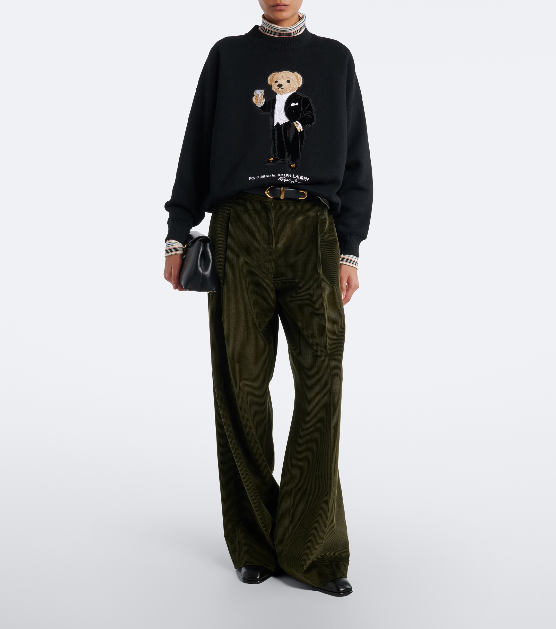 Polo Ralph Lauren Polo Ralph Lauren Polo Bear cotton-blend fleece sweatshirt