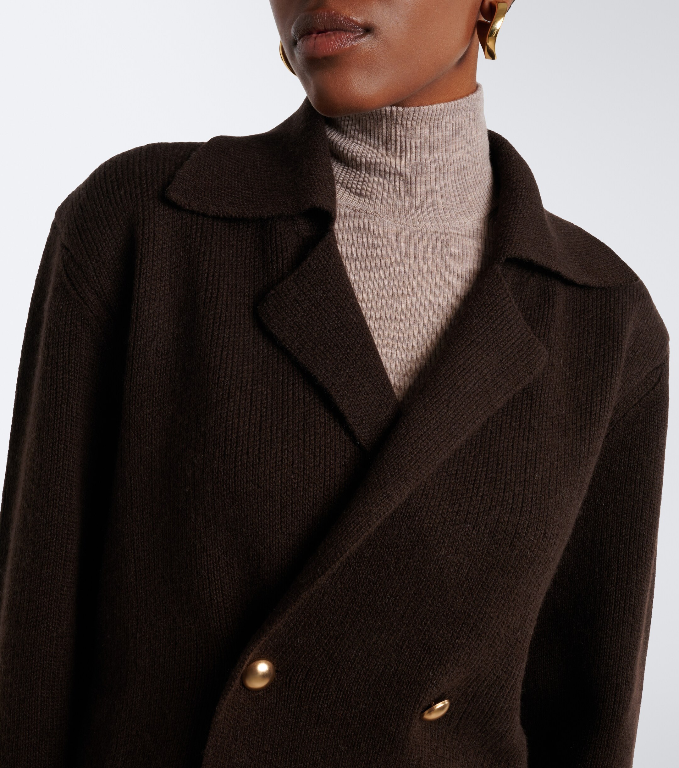 Jardin des Orangers Jardin des Orangers Cropped wool and cashmere jacket