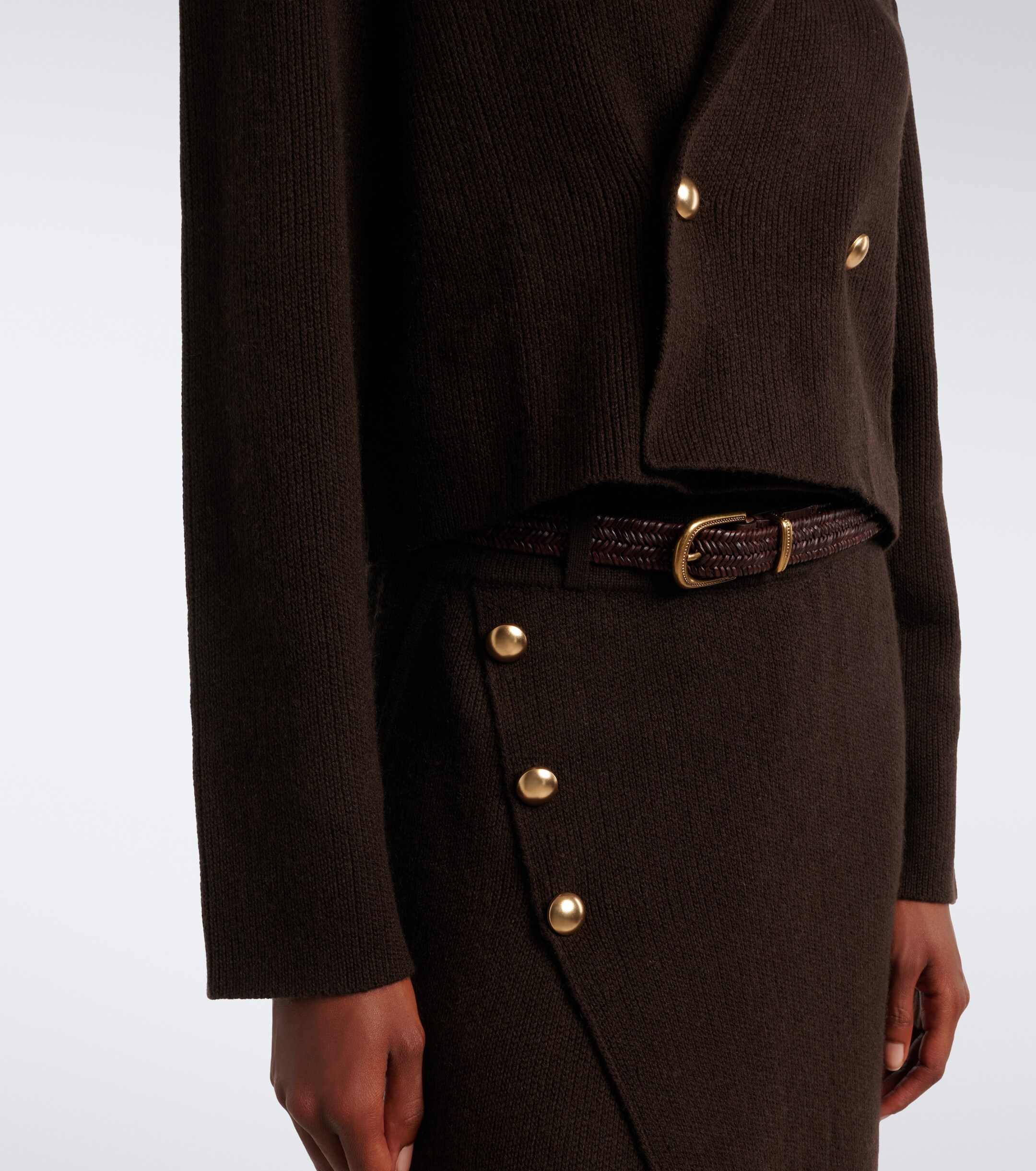 Jardin des Orangers Jardin des Orangers Cropped wool and cashmere jacket