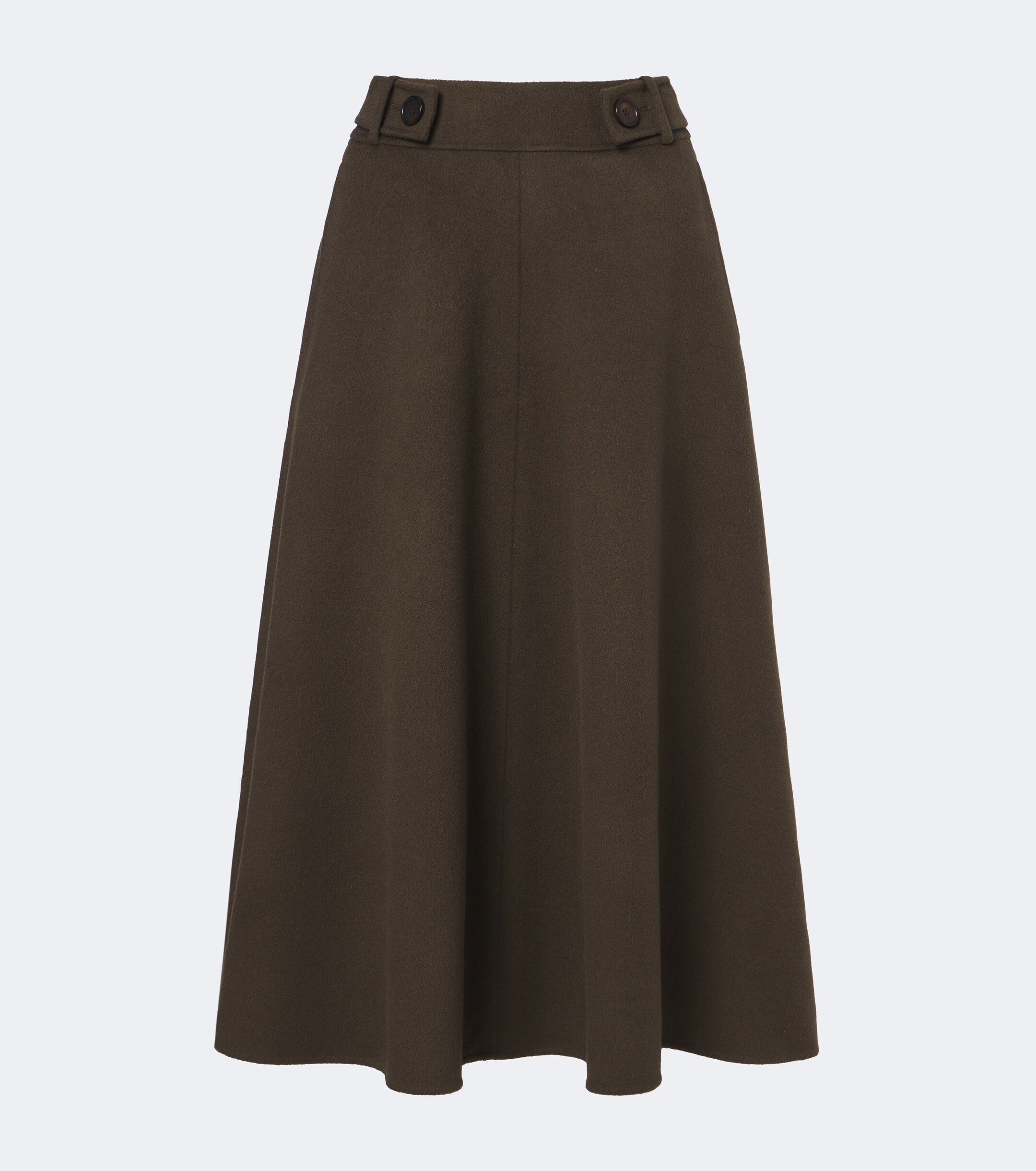 LISA YANG Lisa Yang Doublé wool and cashmere midi skirt