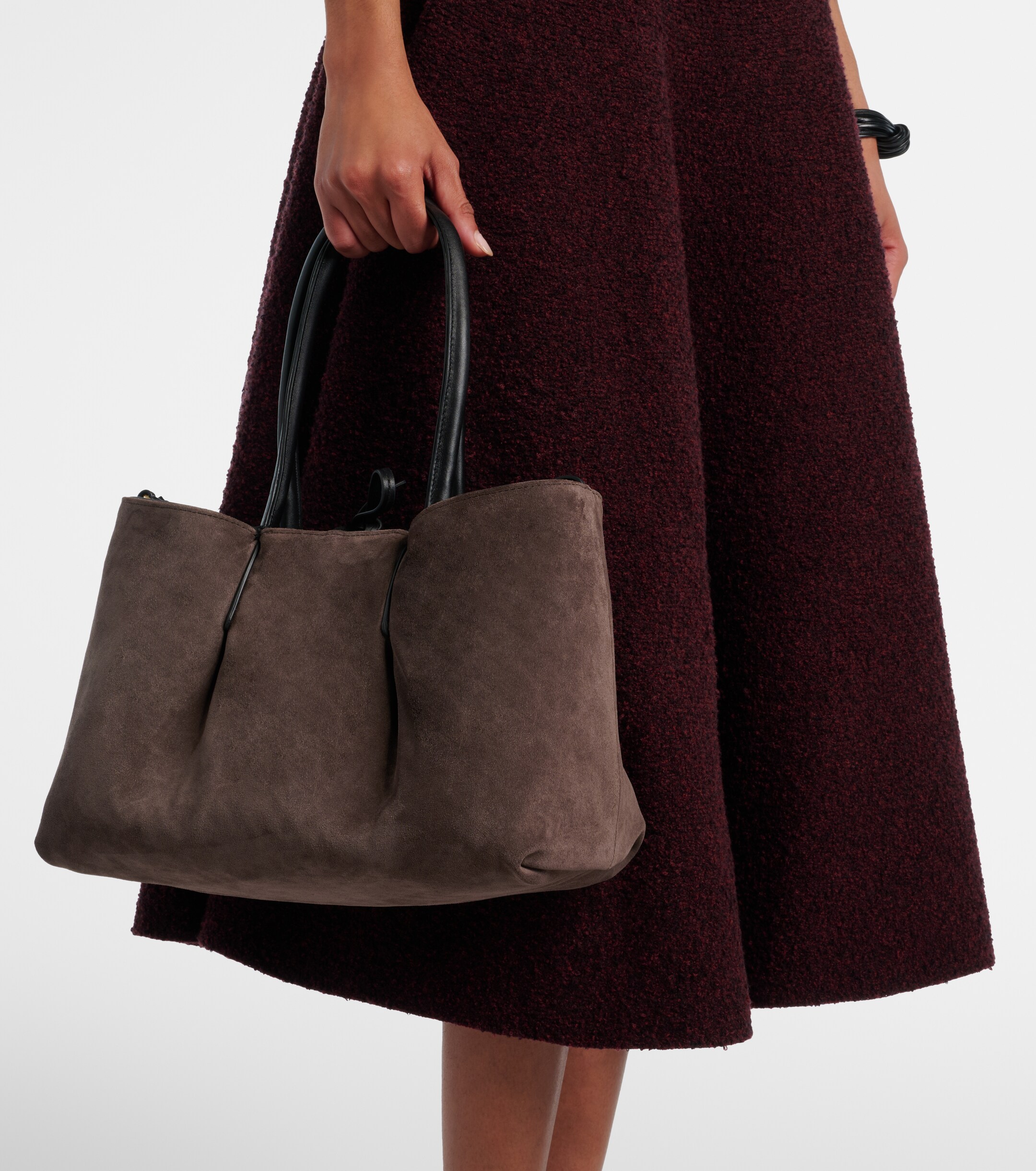 Bottega Veneta Pinacoteca Small reversible leather tote bag