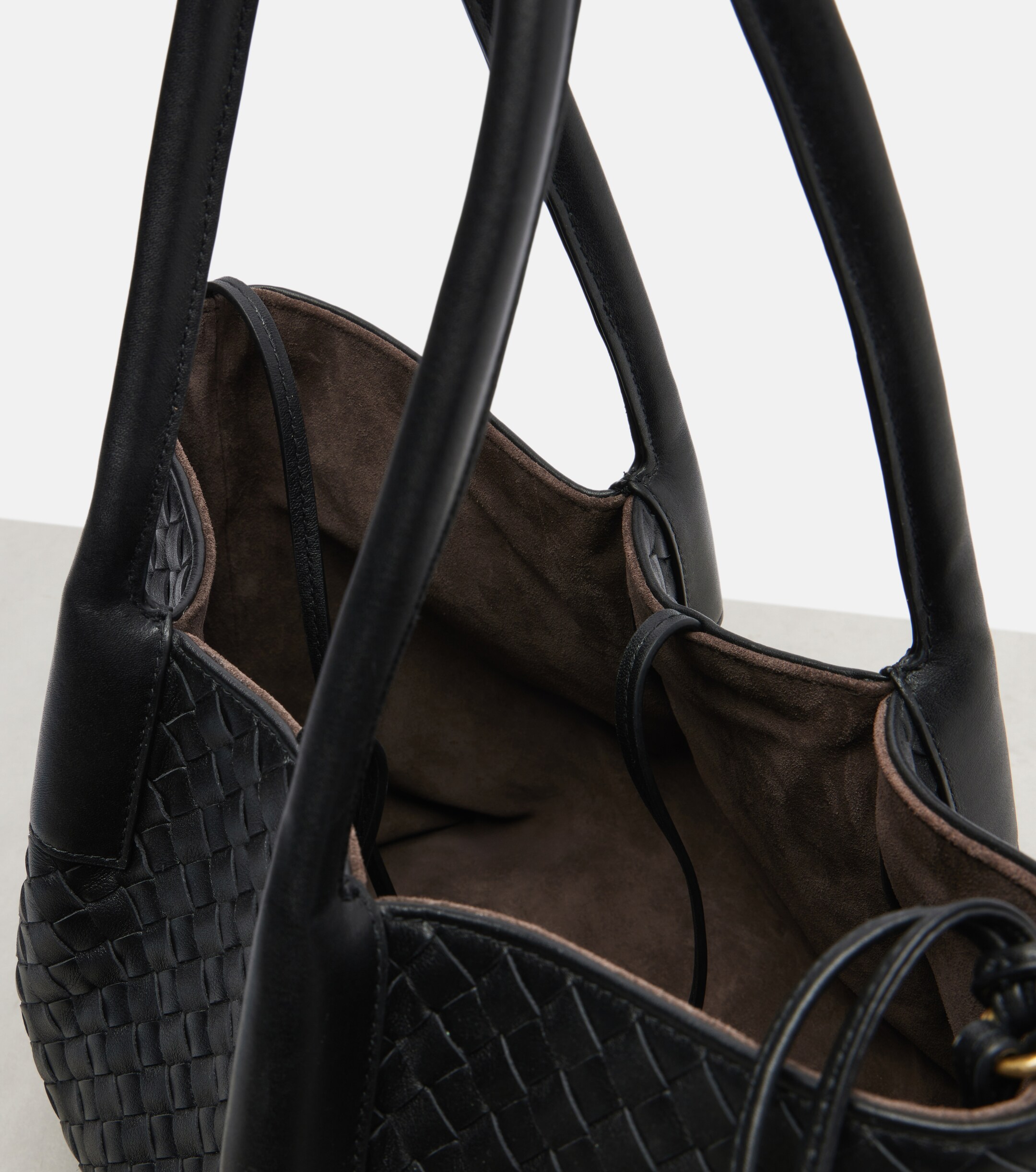 Bottega Veneta Pinacoteca Small reversible leather tote bag